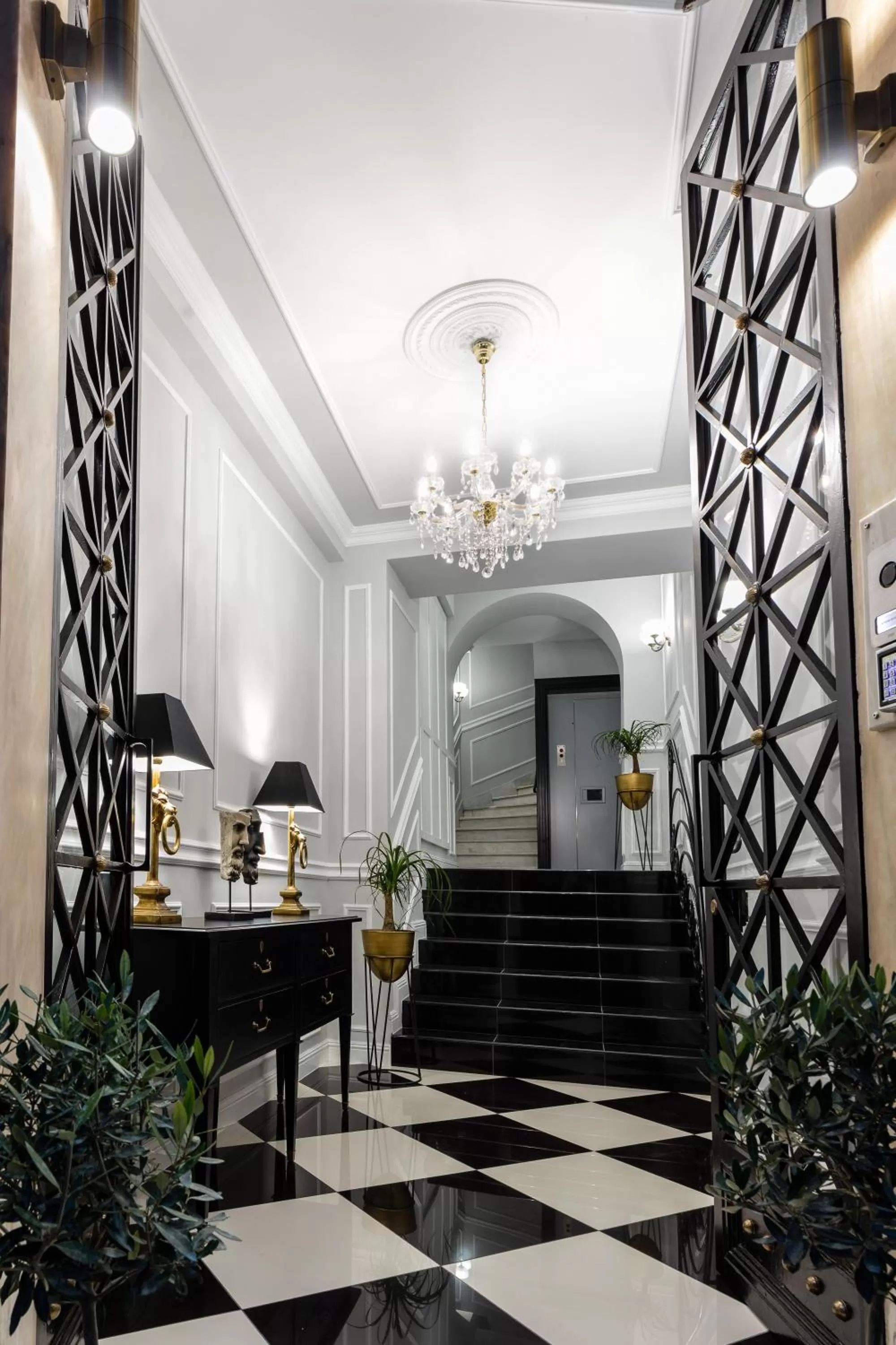 Facade/entrance in Athens Mansion Luxury Suites