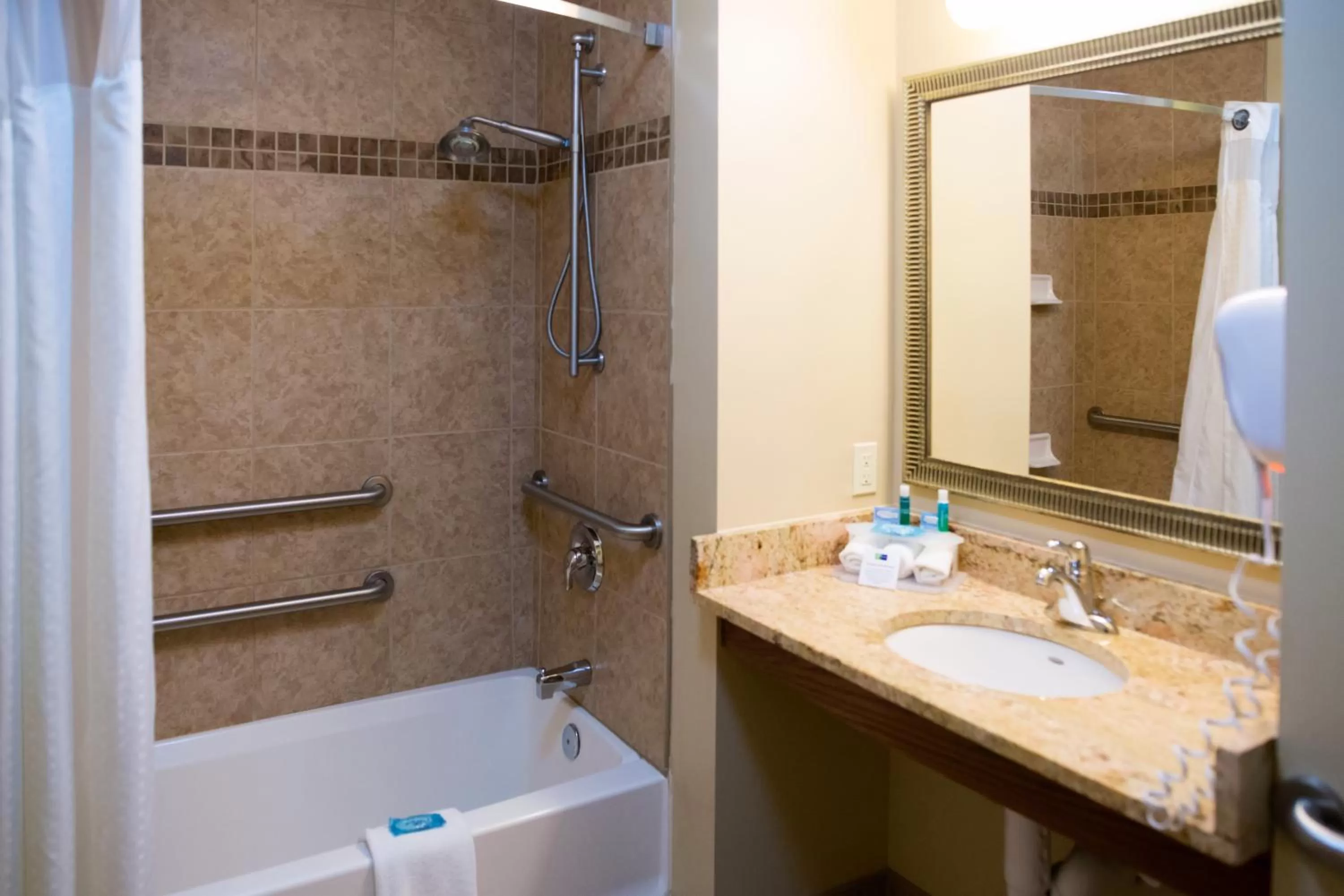 Bathroom in Holiday Inn Express Devils Lake by IHG