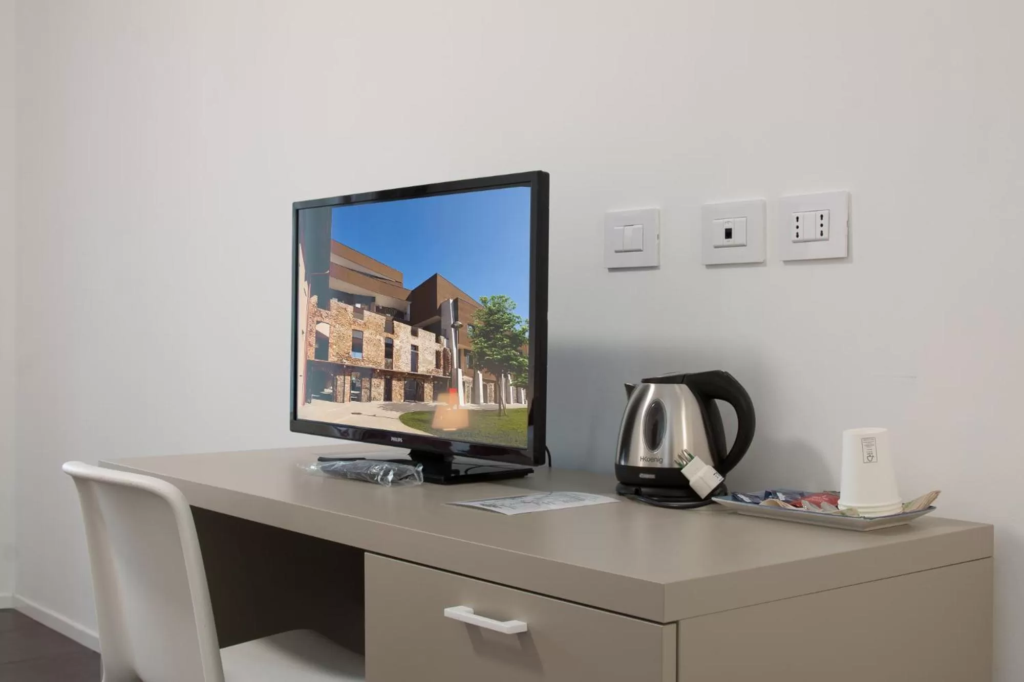 TV and multimedia in Hotel Cascina Fossata & Residence