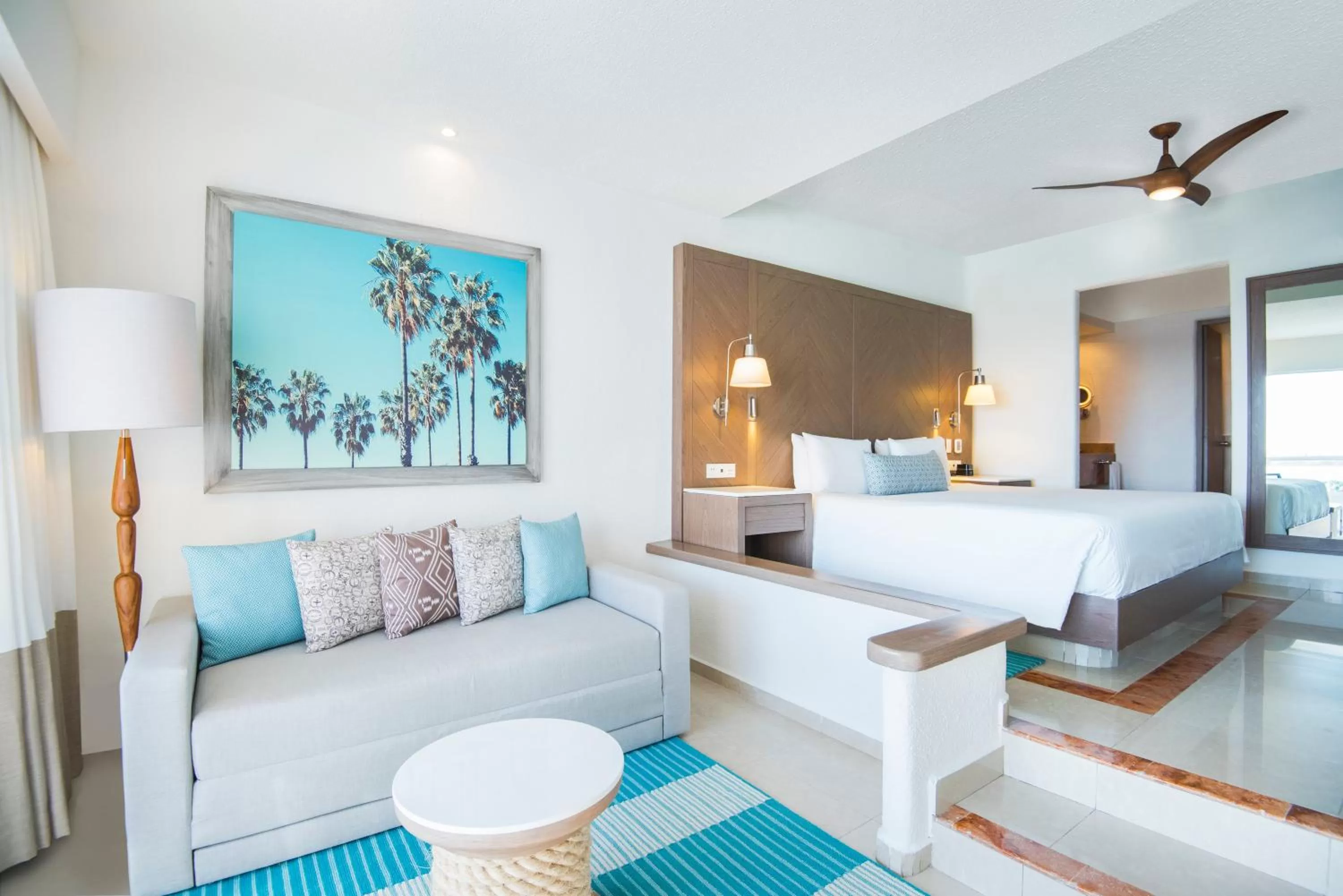Bed in Sunscape Cancun All-Inclusive Resort & Spa by Hyatt