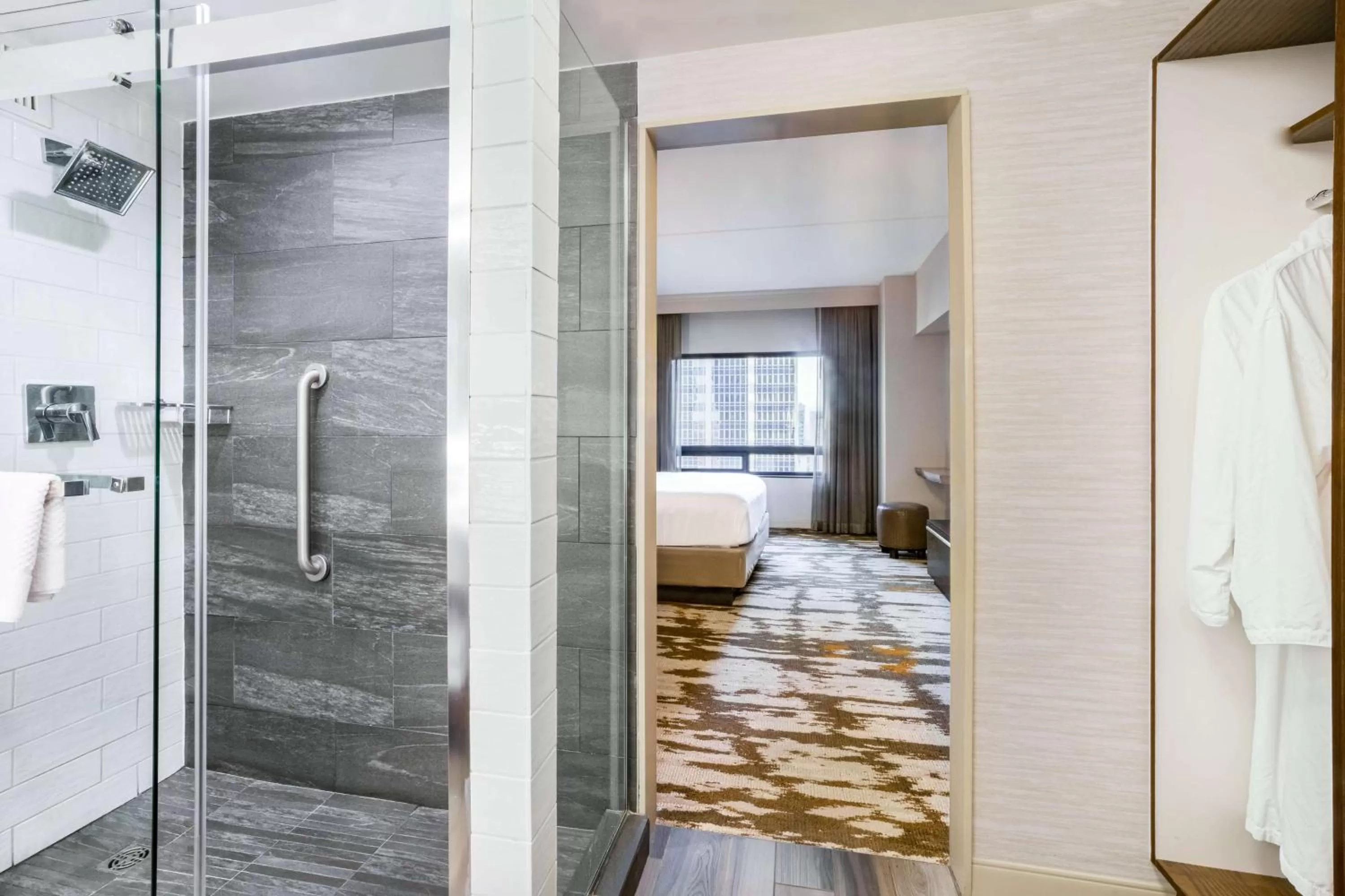 Bathroom in Hilton Denver City Center