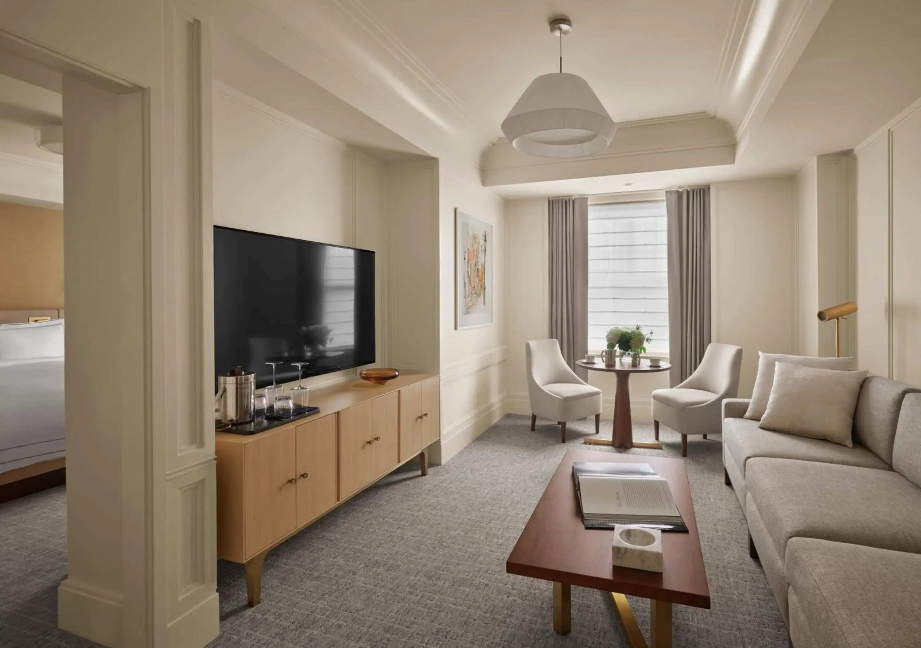 King Suite in The Newbury Boston King Suite in The Newbury Boston