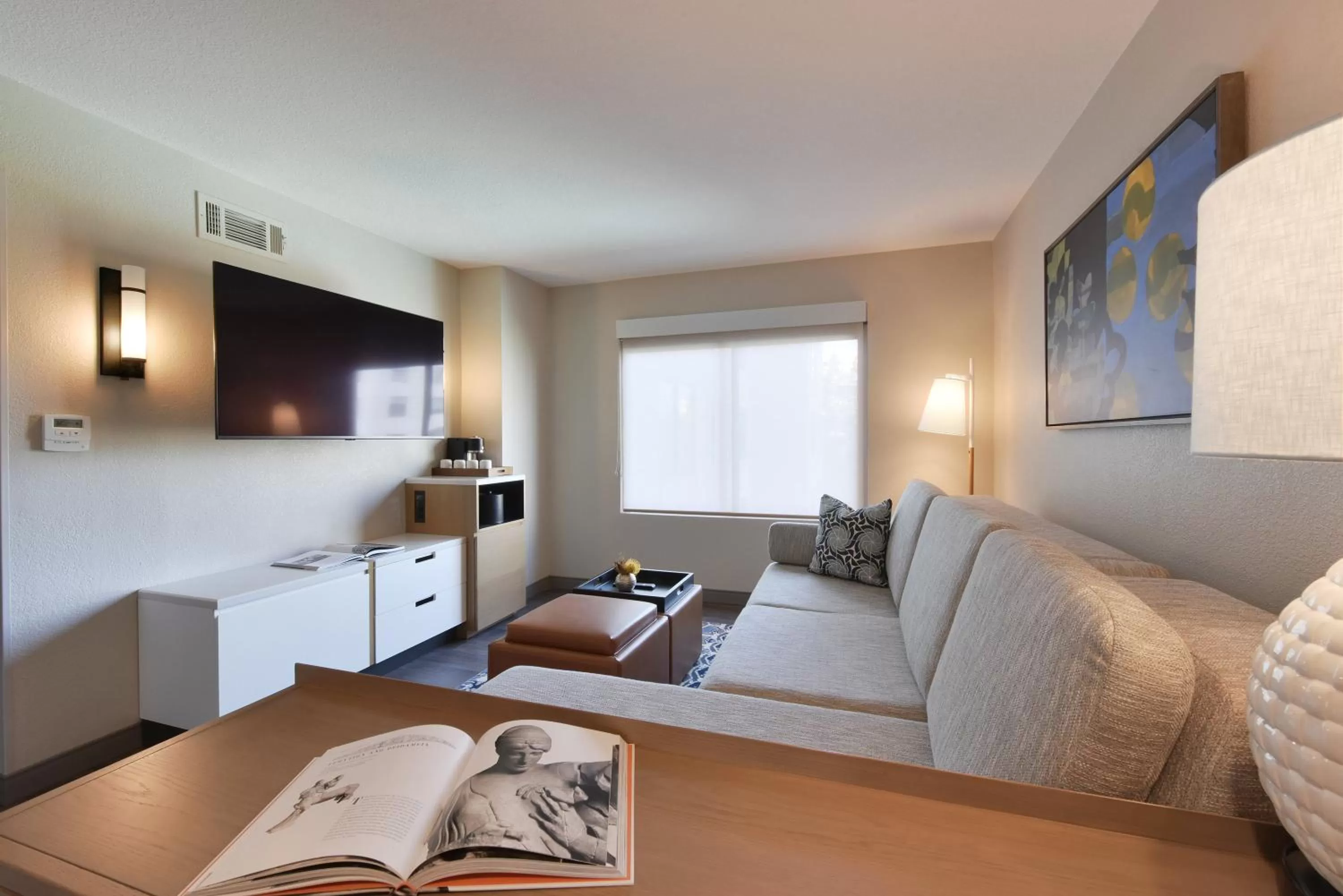 Living room in Hyatt Centric Santa Clara Silicon Valley