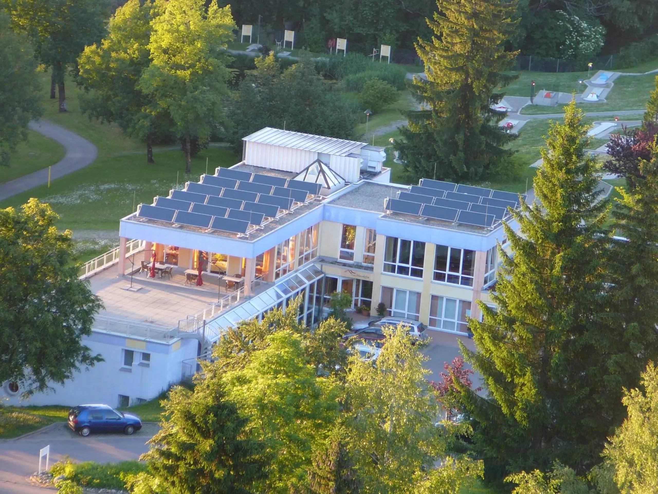 Bird's eye view in Das Allgäu