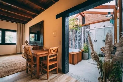 Bathroom in Pousada Trem Chic