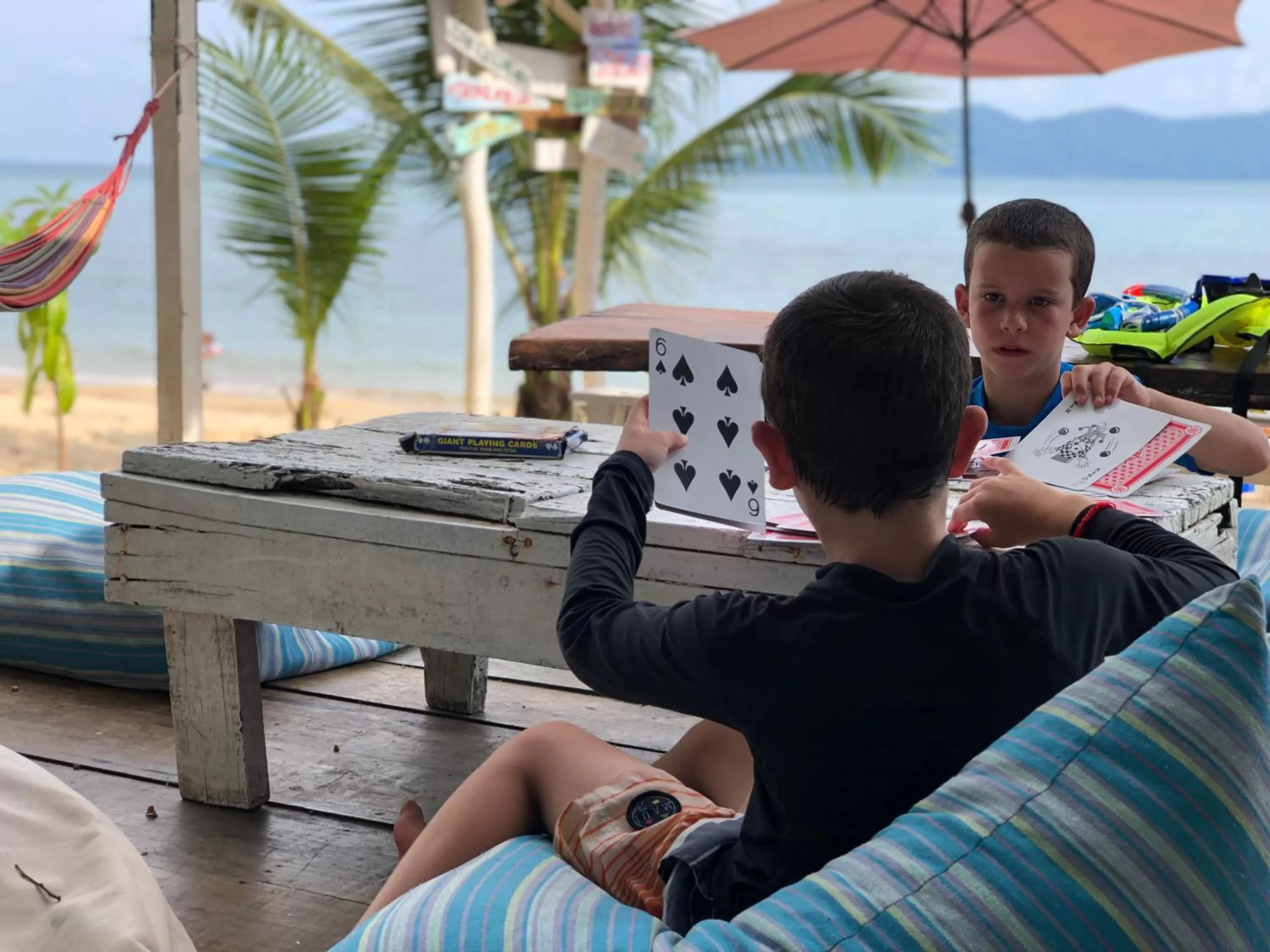 Children in Indie Beach Bungalows