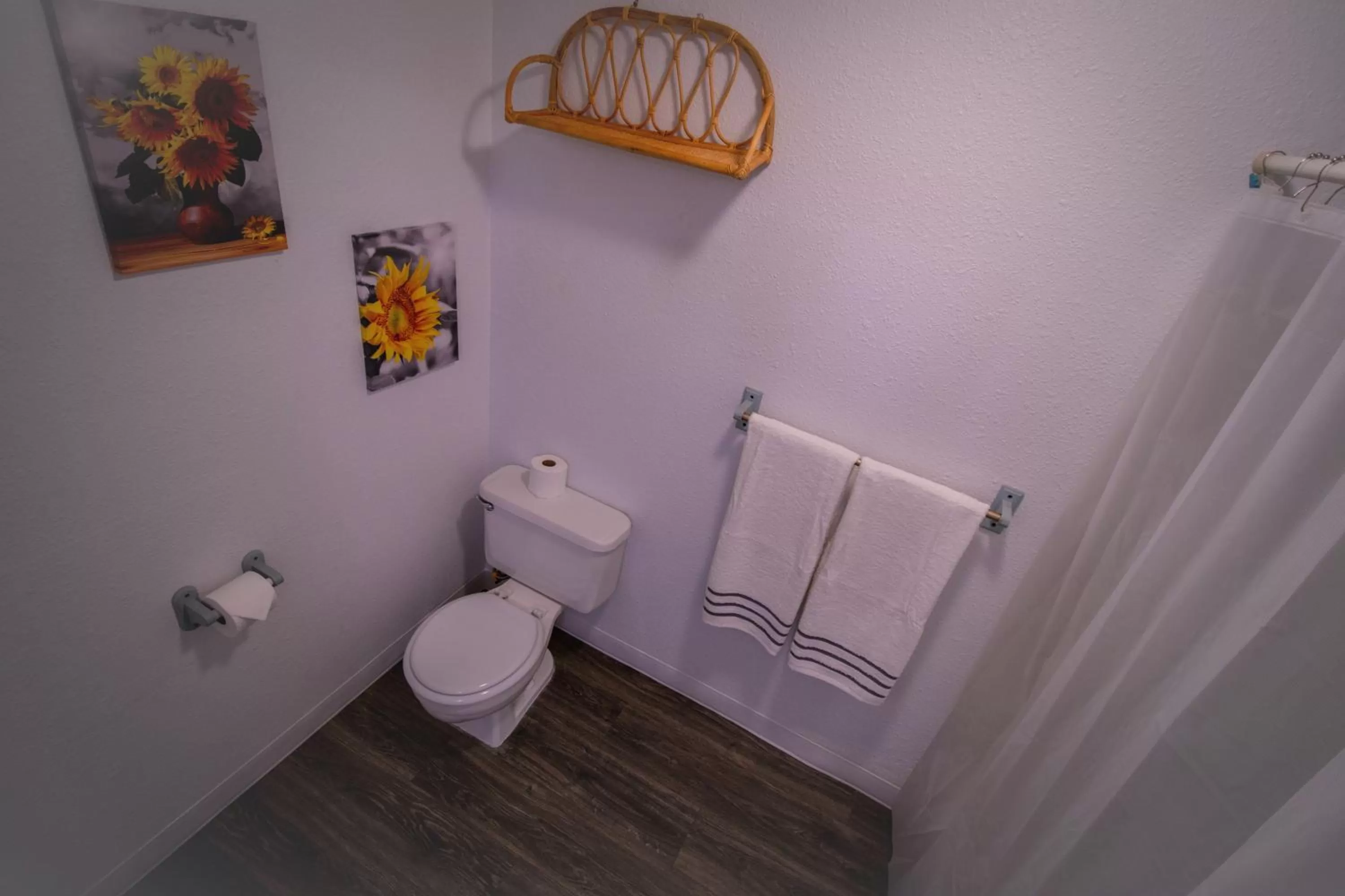 Bathroom in Brownsville Motel