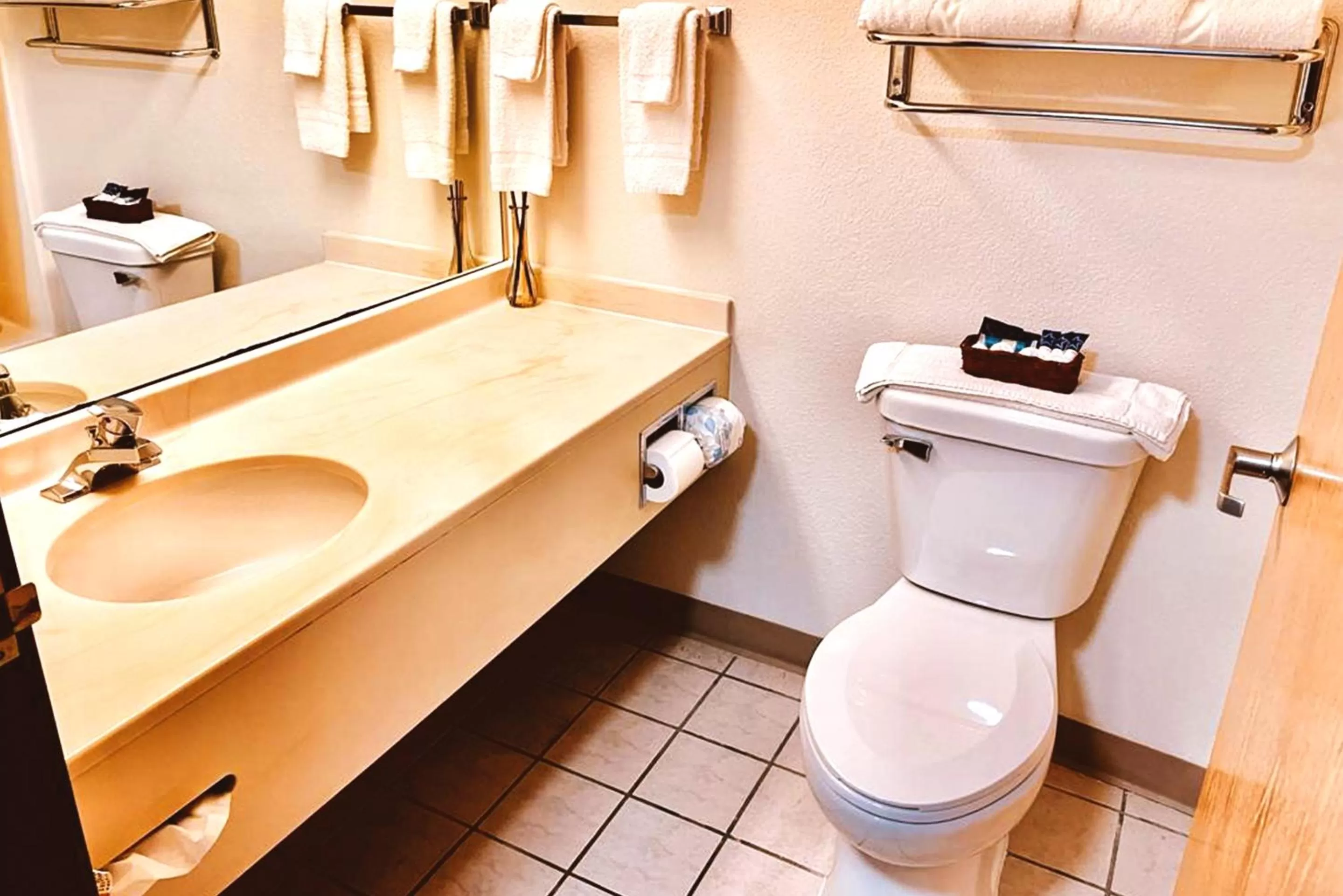 Toilet in Coratel Inn & Suites by Jasper Northfield