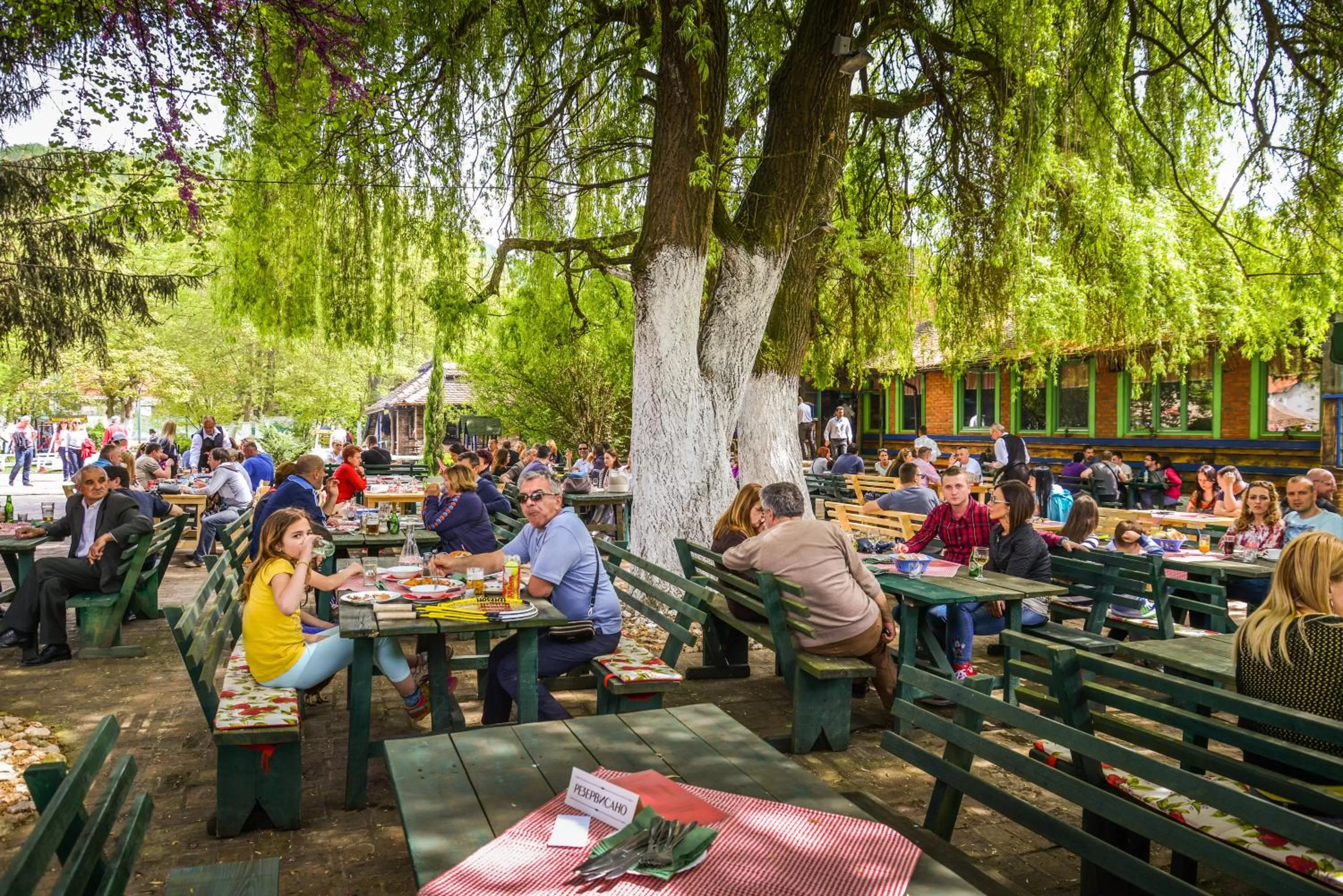 Restaurant/places to eat in B&B Etno Village Sunčana Reka
