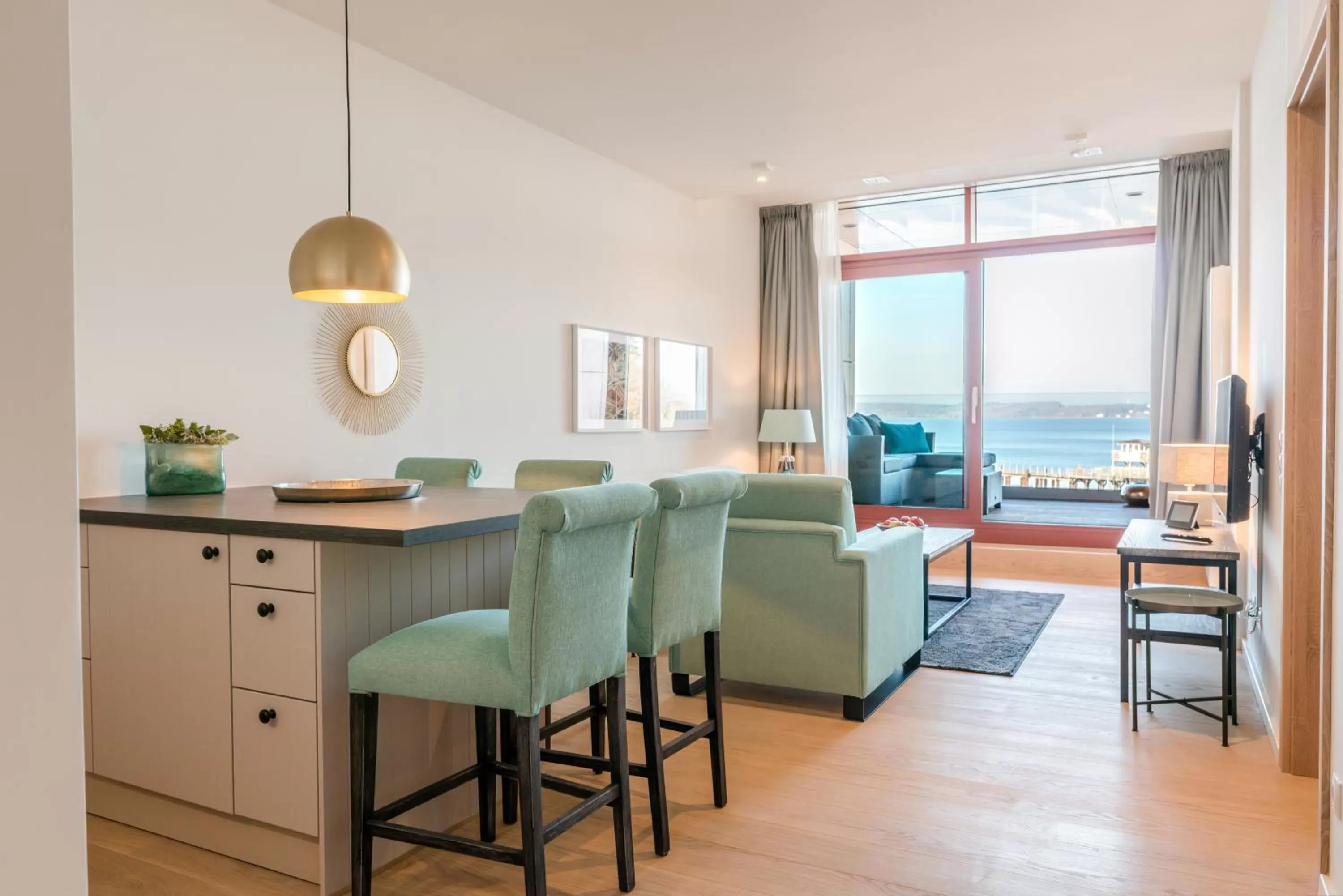 Kitchen or kitchenette in Intermar Hotel & Apartments