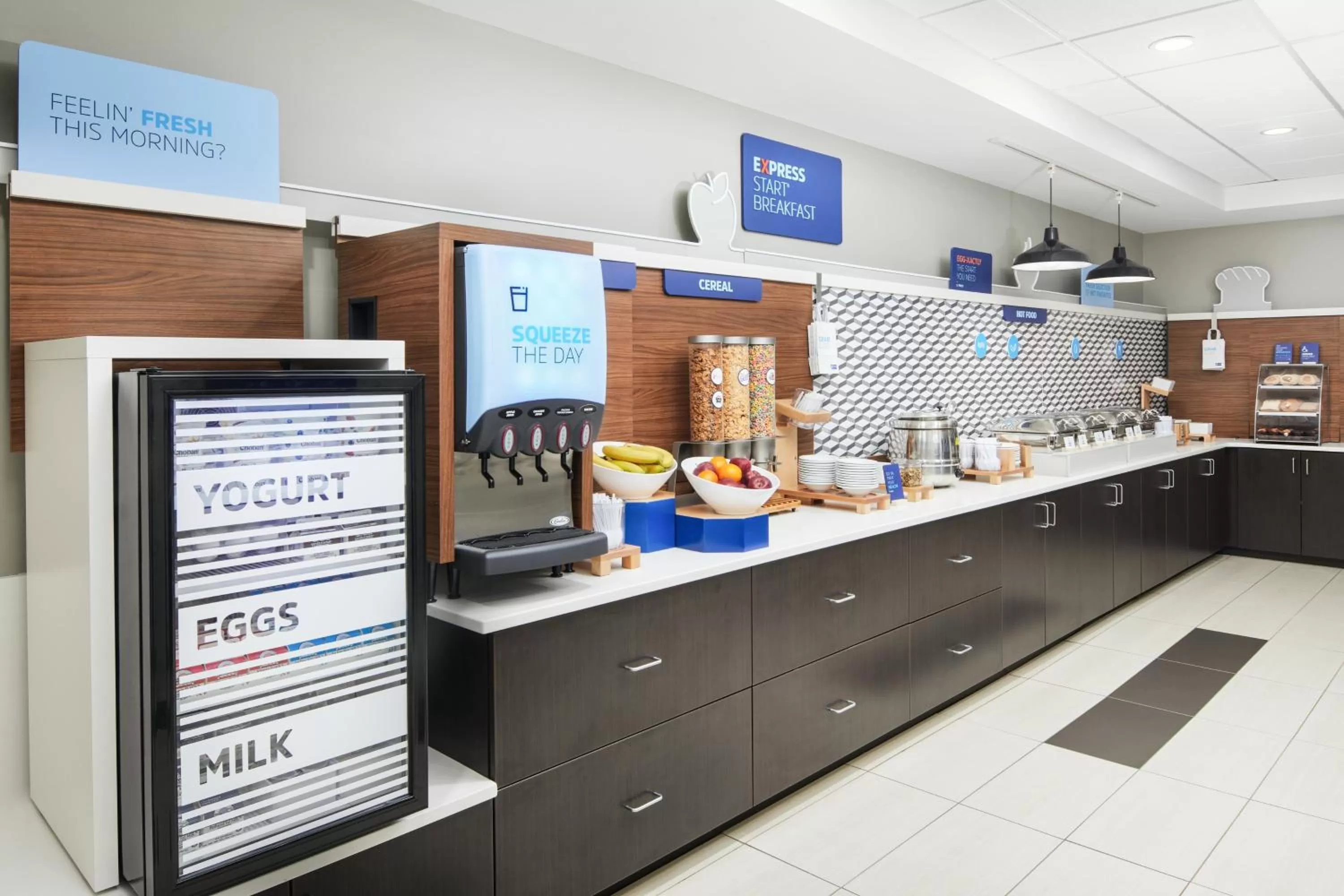 Breakfast in Holiday Inn Express Richmond - Midtown by IHG