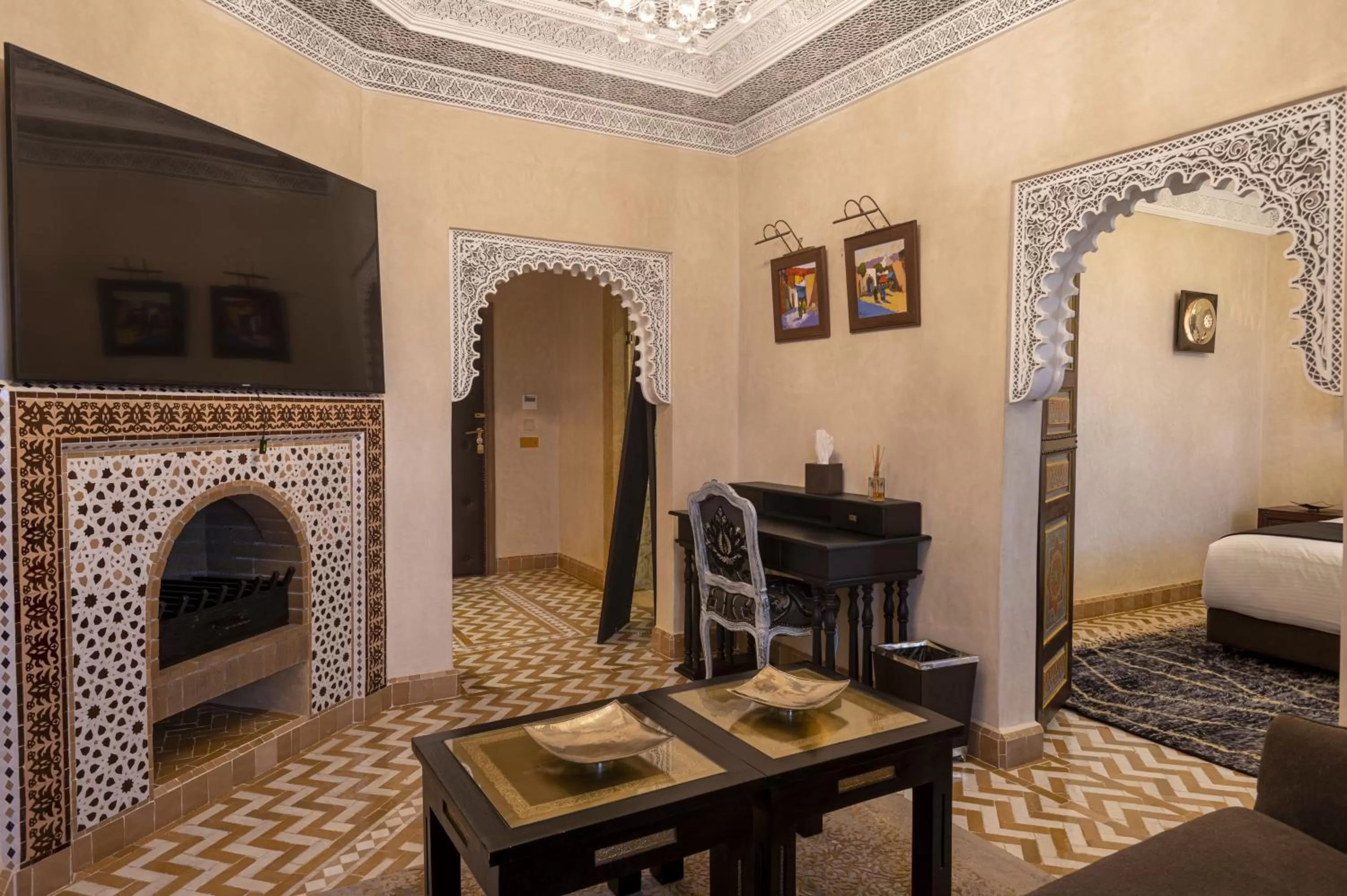 Seating Area in Maria Towers , Palais Table d'hôtes & SPA