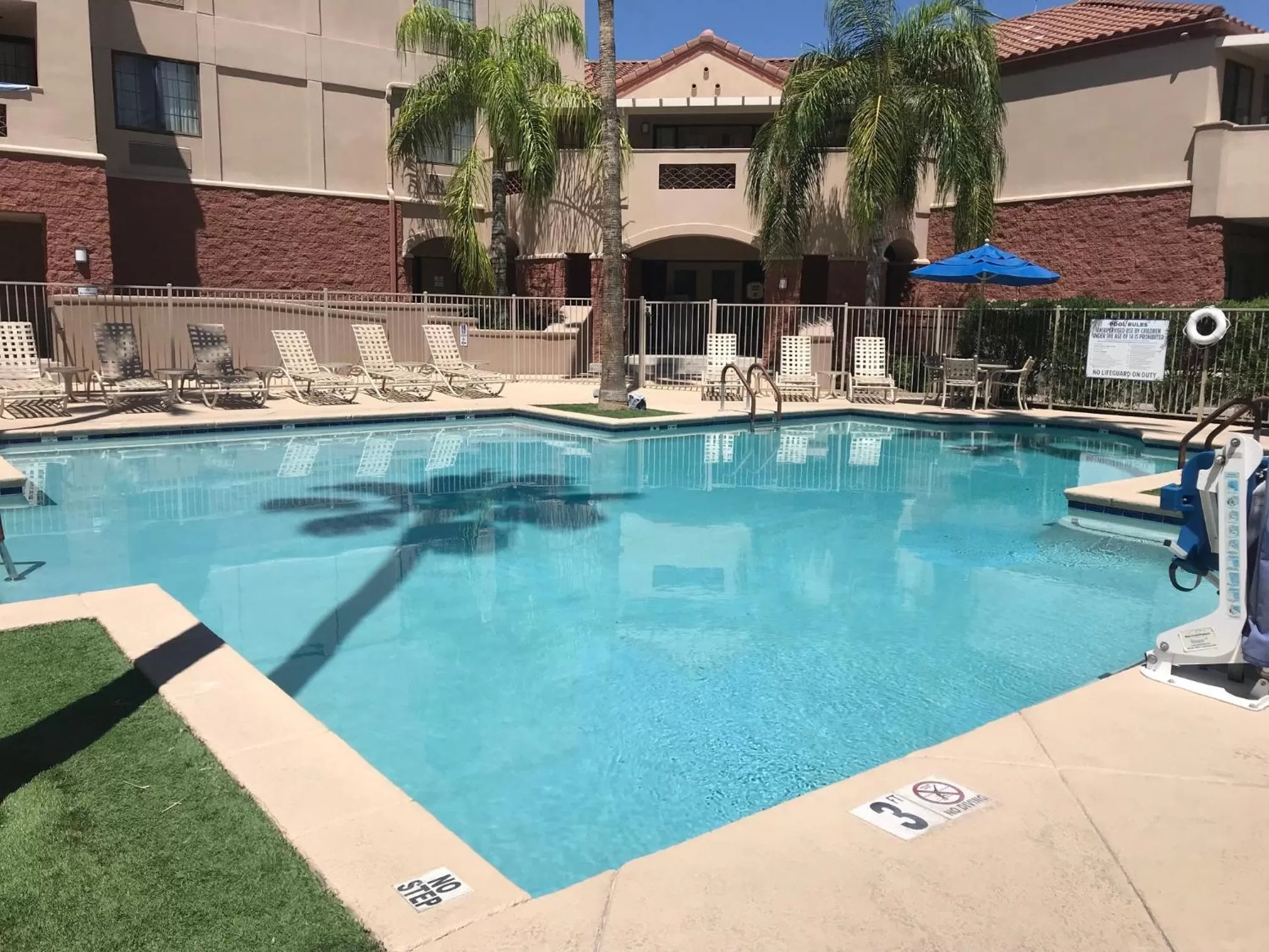 Swimming pool in Hilton Vacation Club Varsity Club Tucson