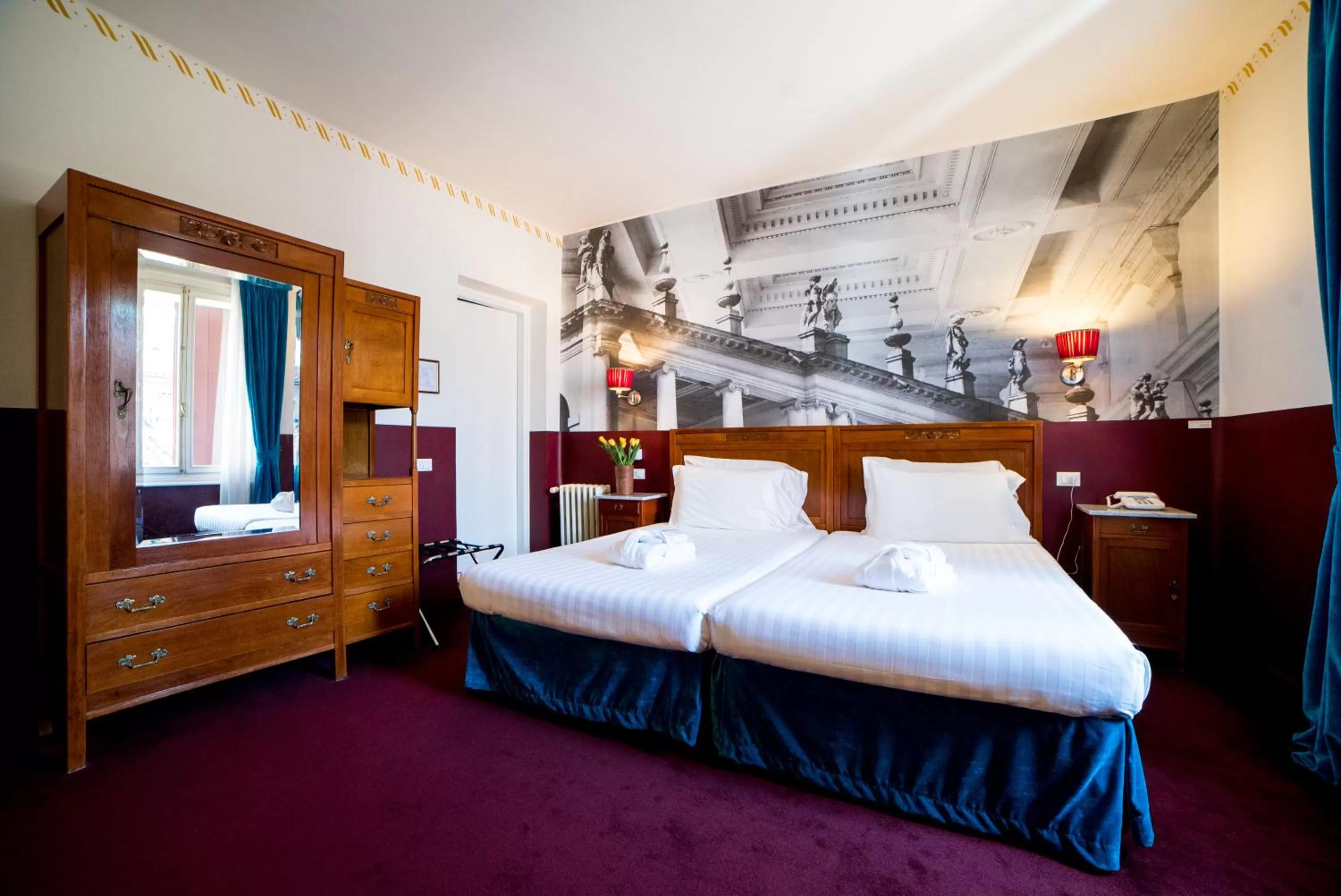 Photo of the whole room, Bed in Antico Hotel Vicenza