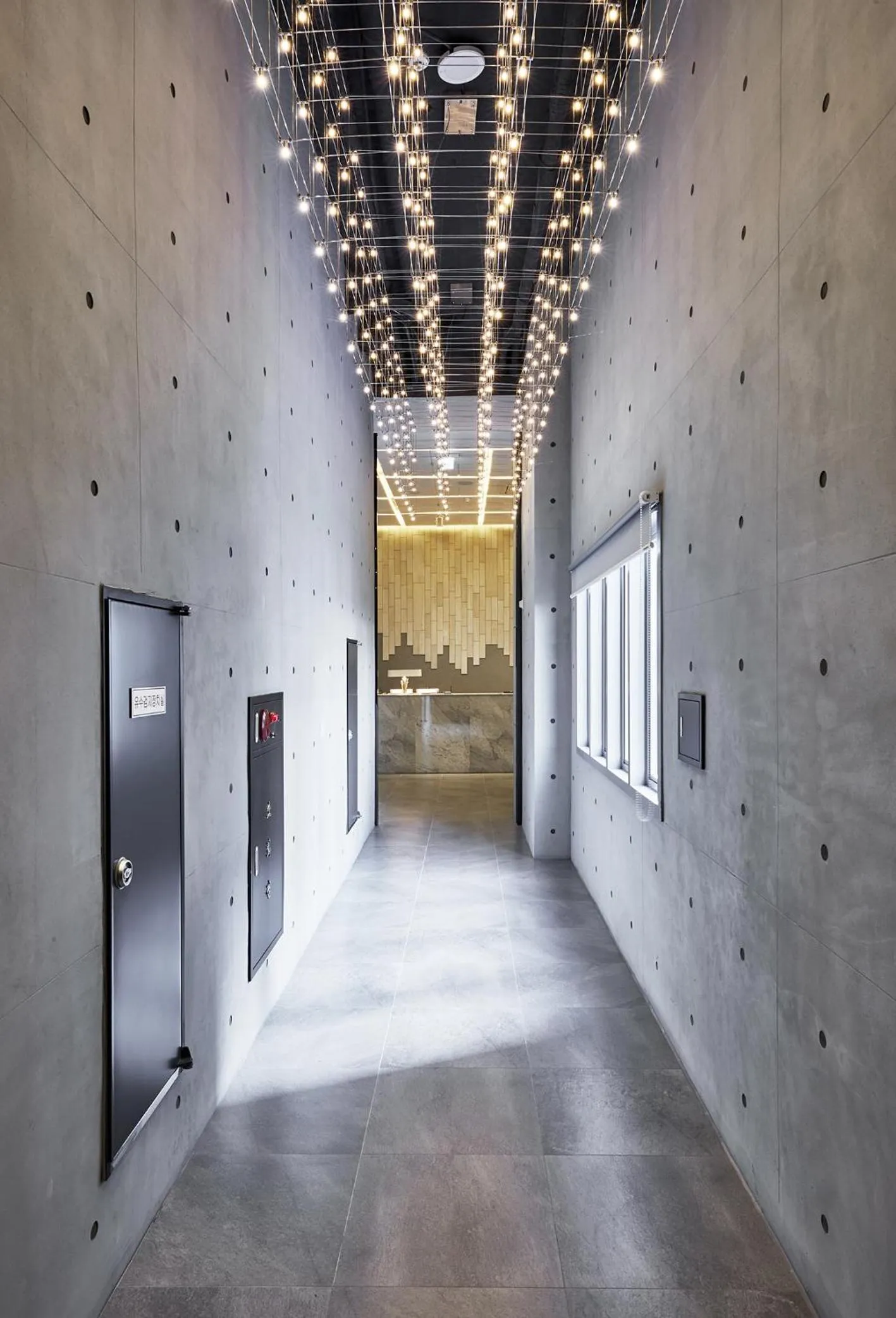 Lobby or reception in hotel riverside