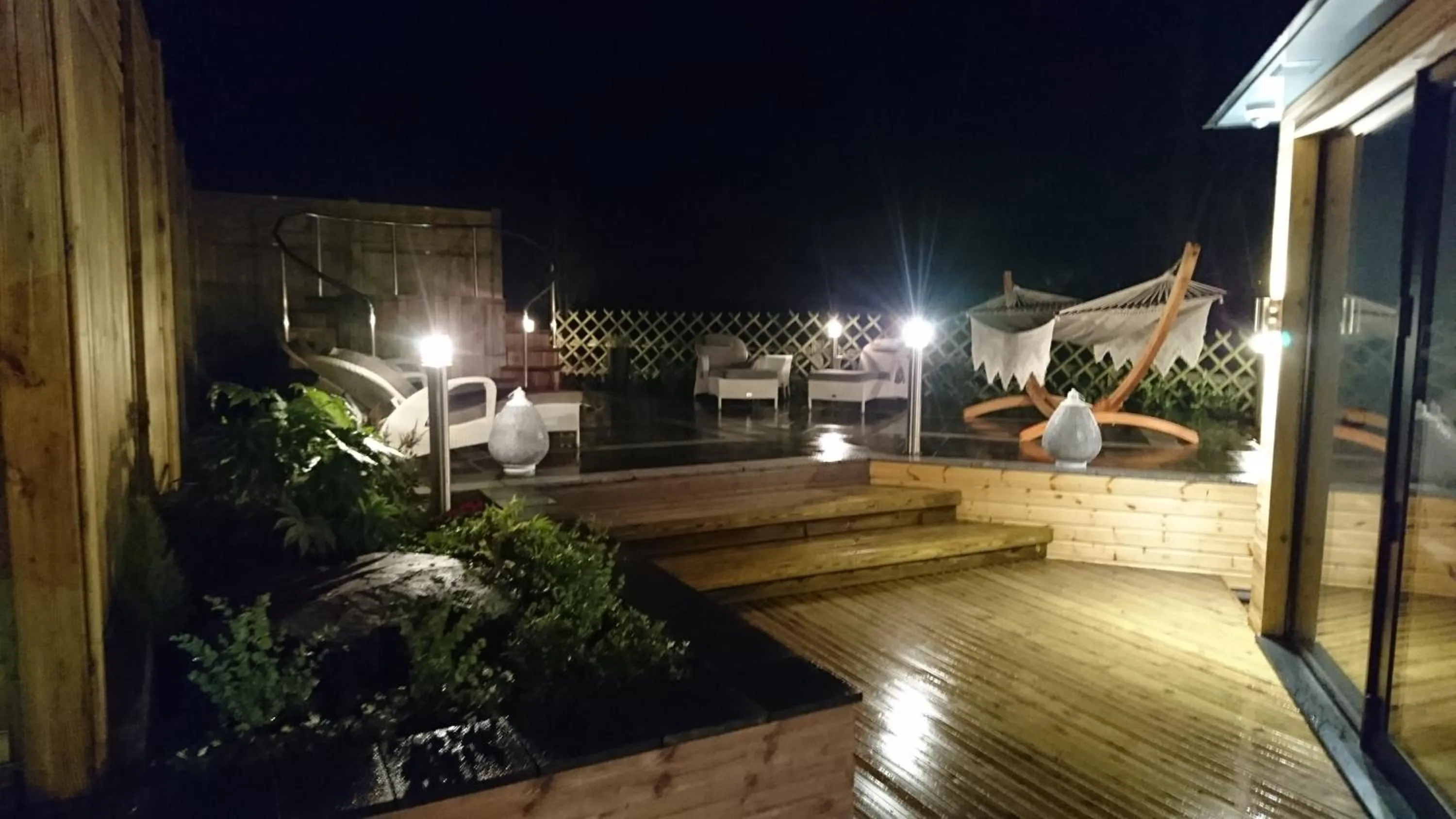 Patio in Fishmore Hall Hotel and Boutique Spa