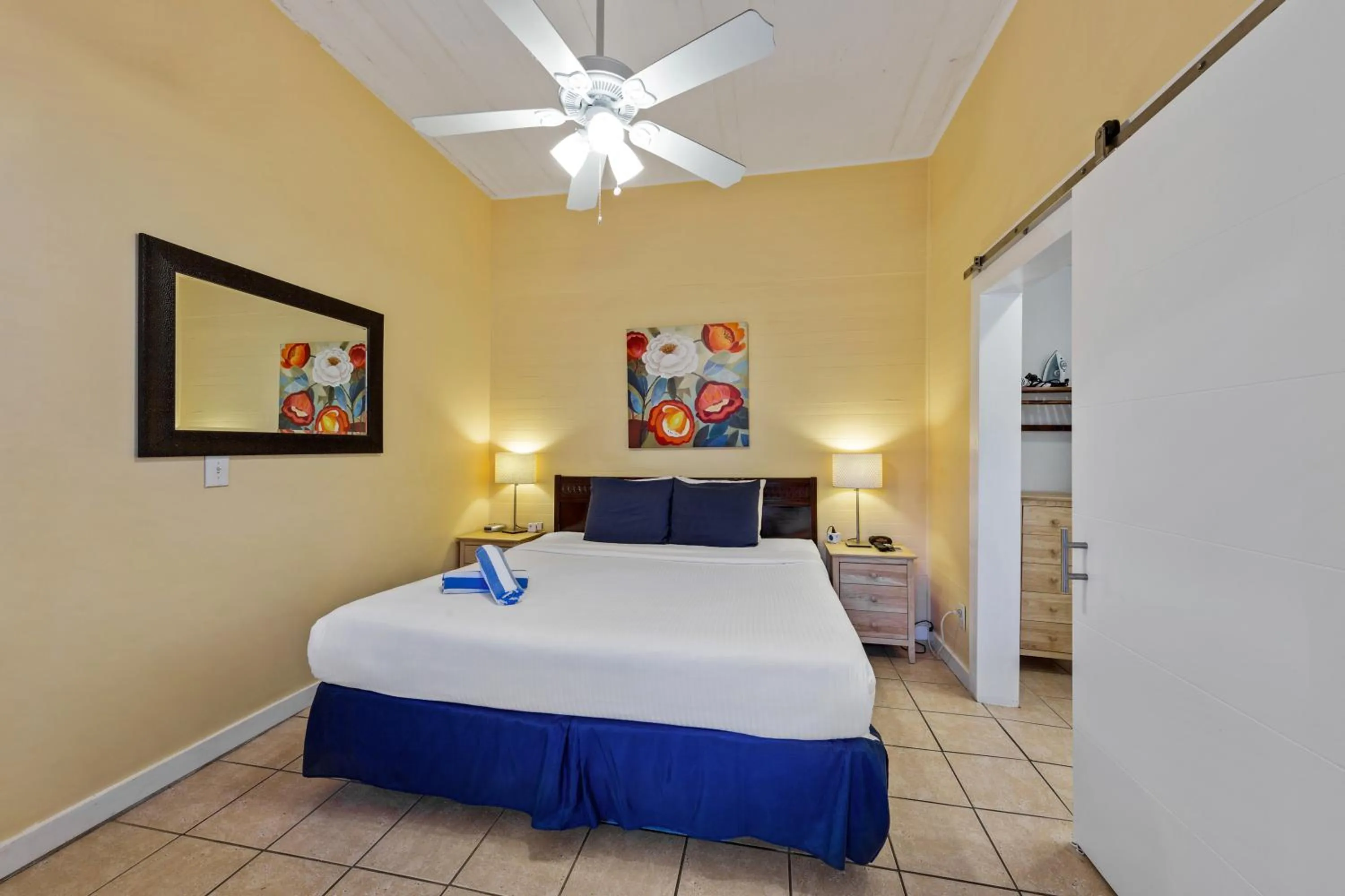 Bed in Wicker Guesthouse