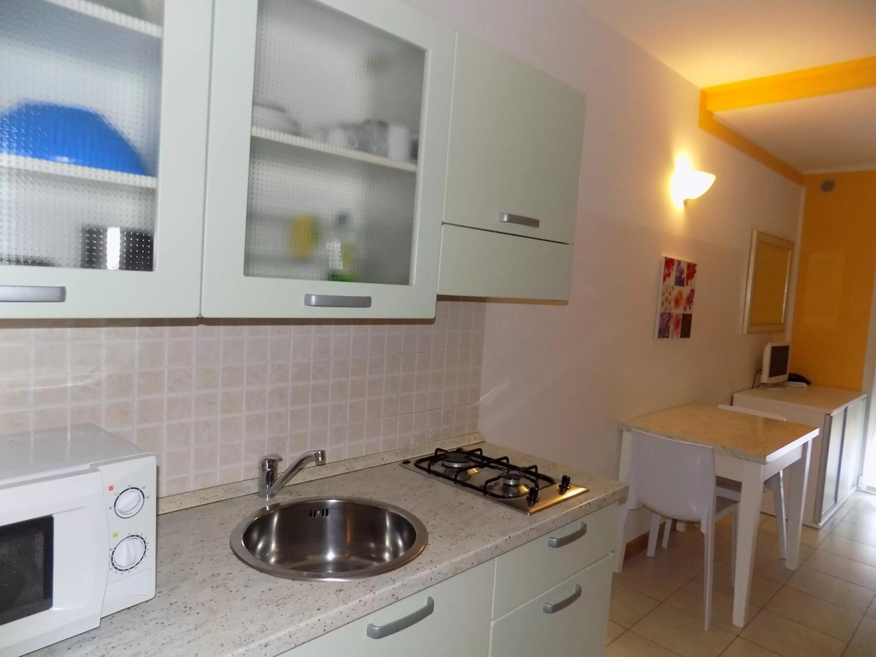 Bed in Hotel Residence Sole