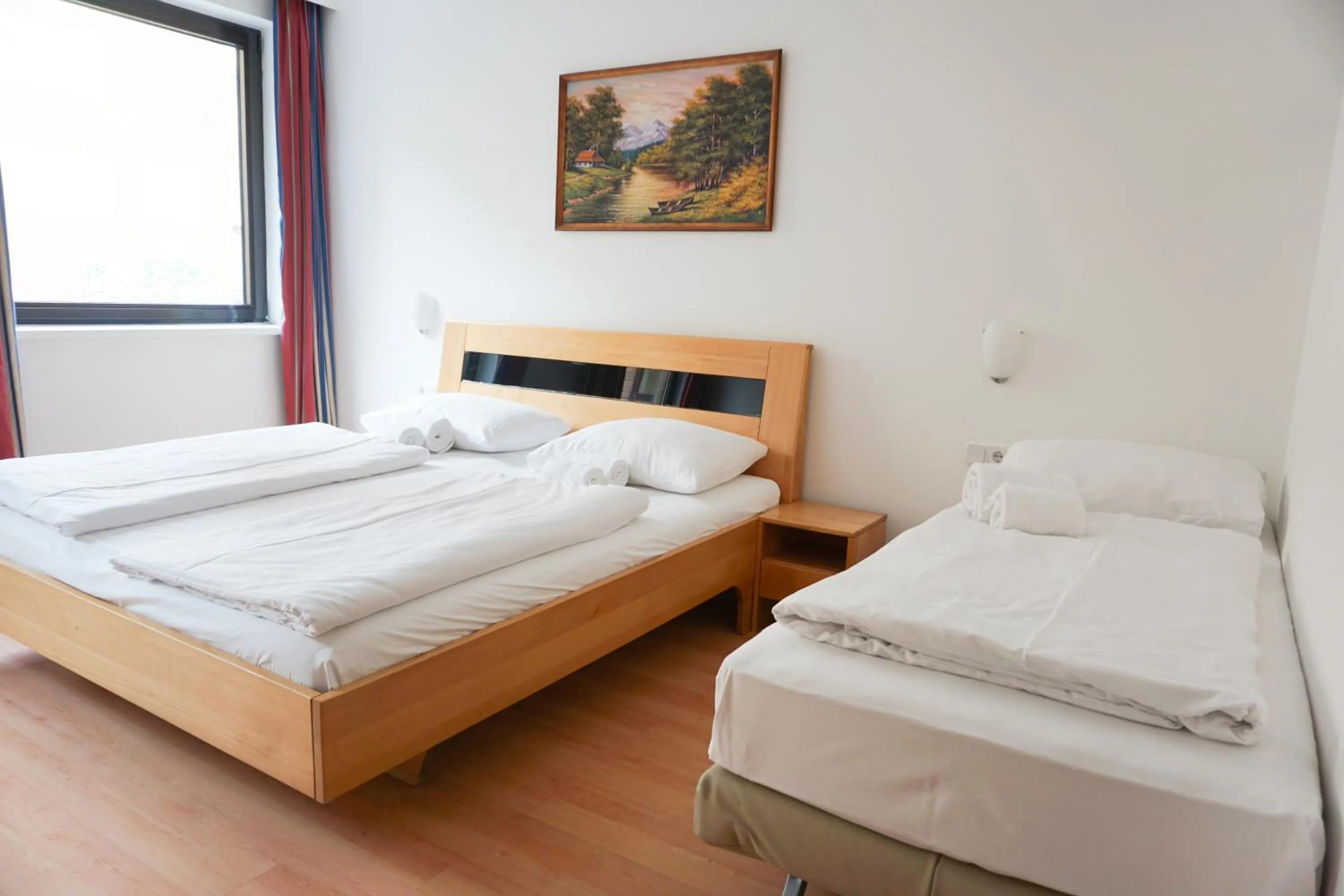 Bed in Hotel Kaffeemühle