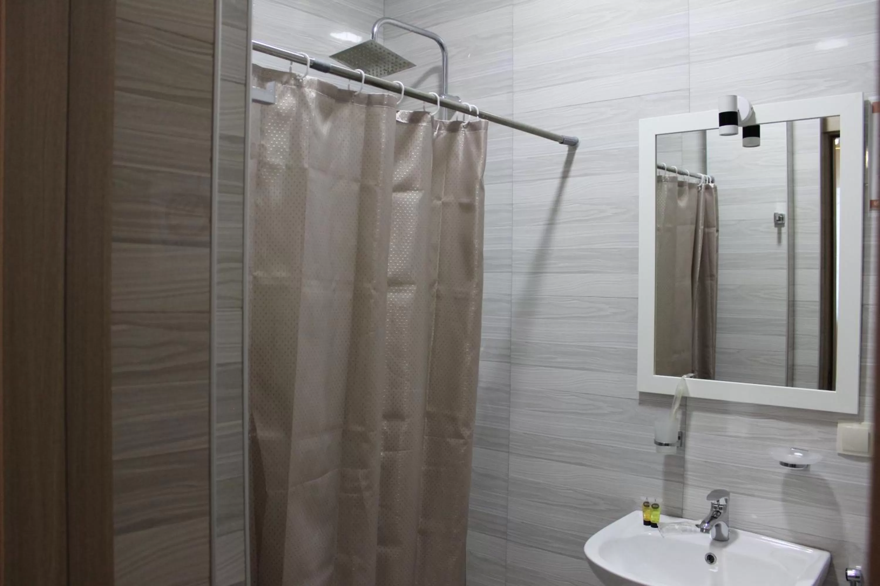 Shower, Bathroom in Family Hotel Triston