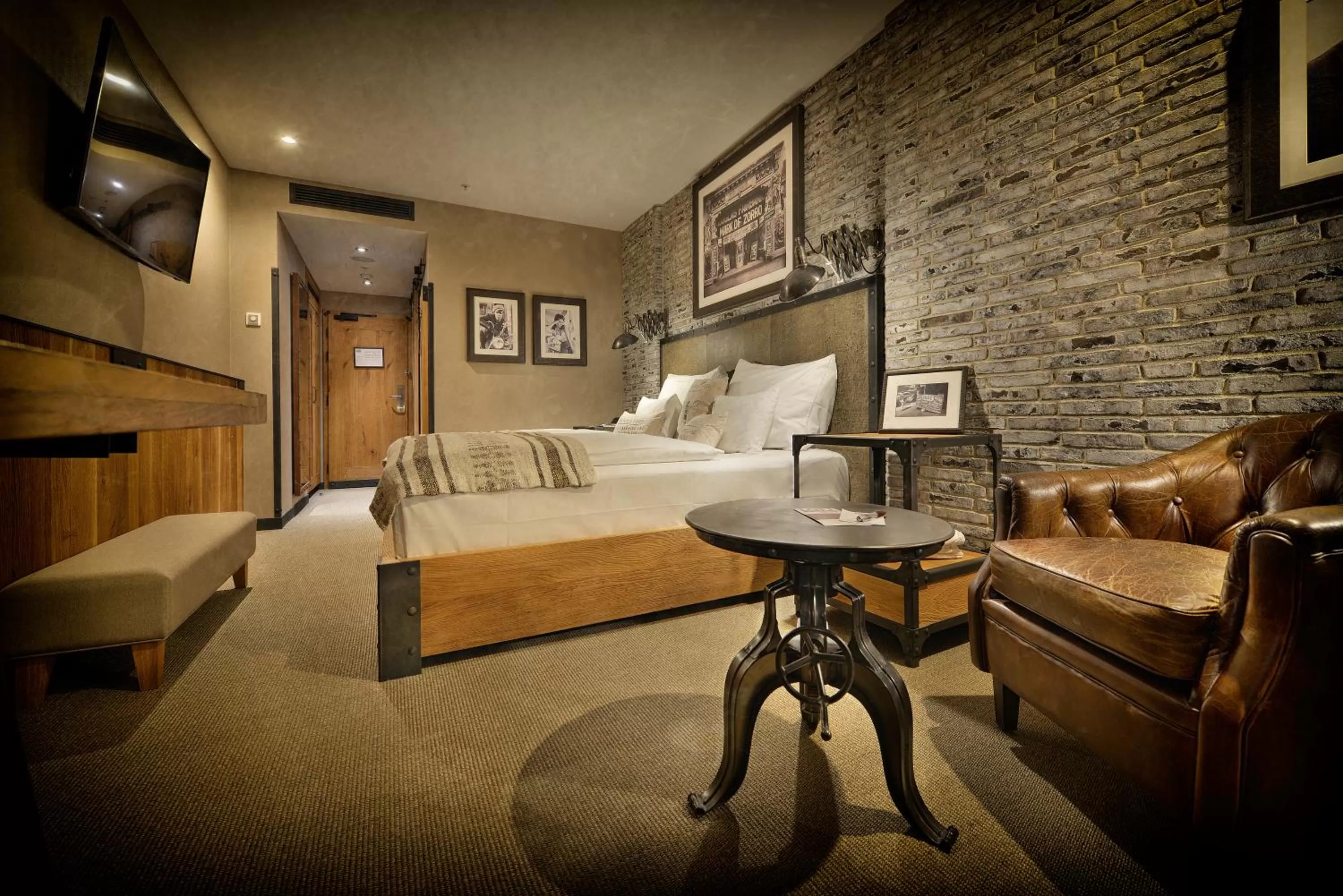 Bed in LOFT Hotel Bratislava