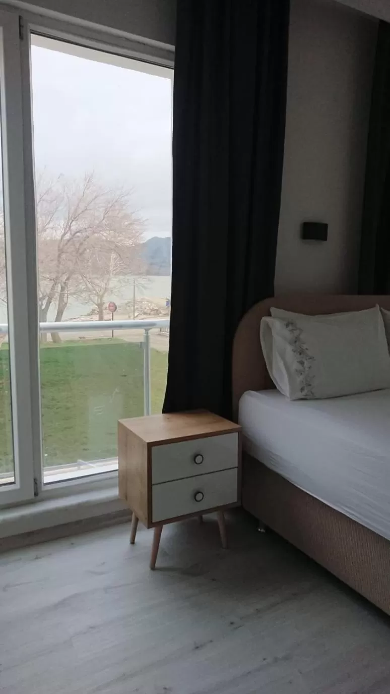 Bed in Ali's Pension