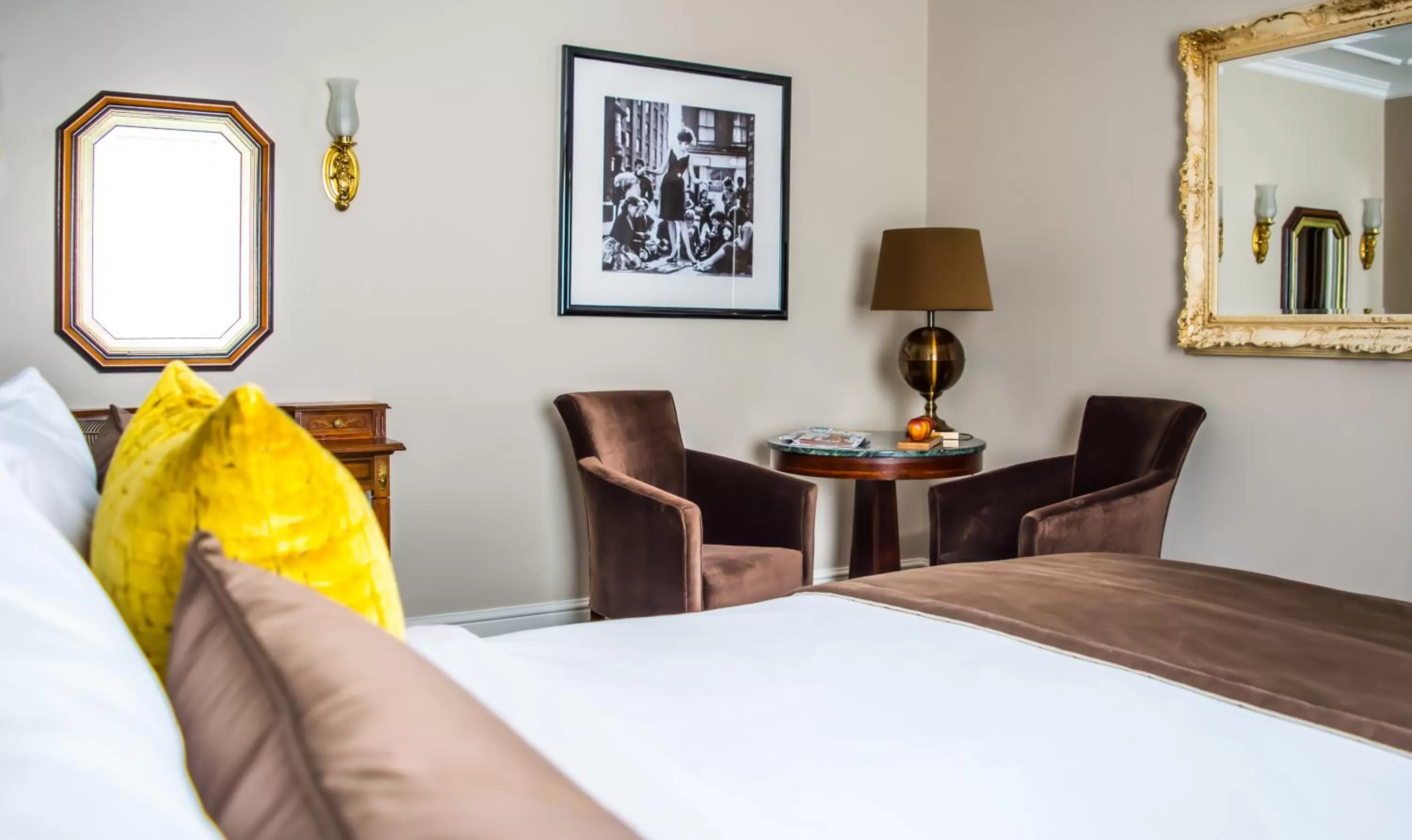 Photo of the whole room, Bed in The Rathbone Hotel, Fitzrovia