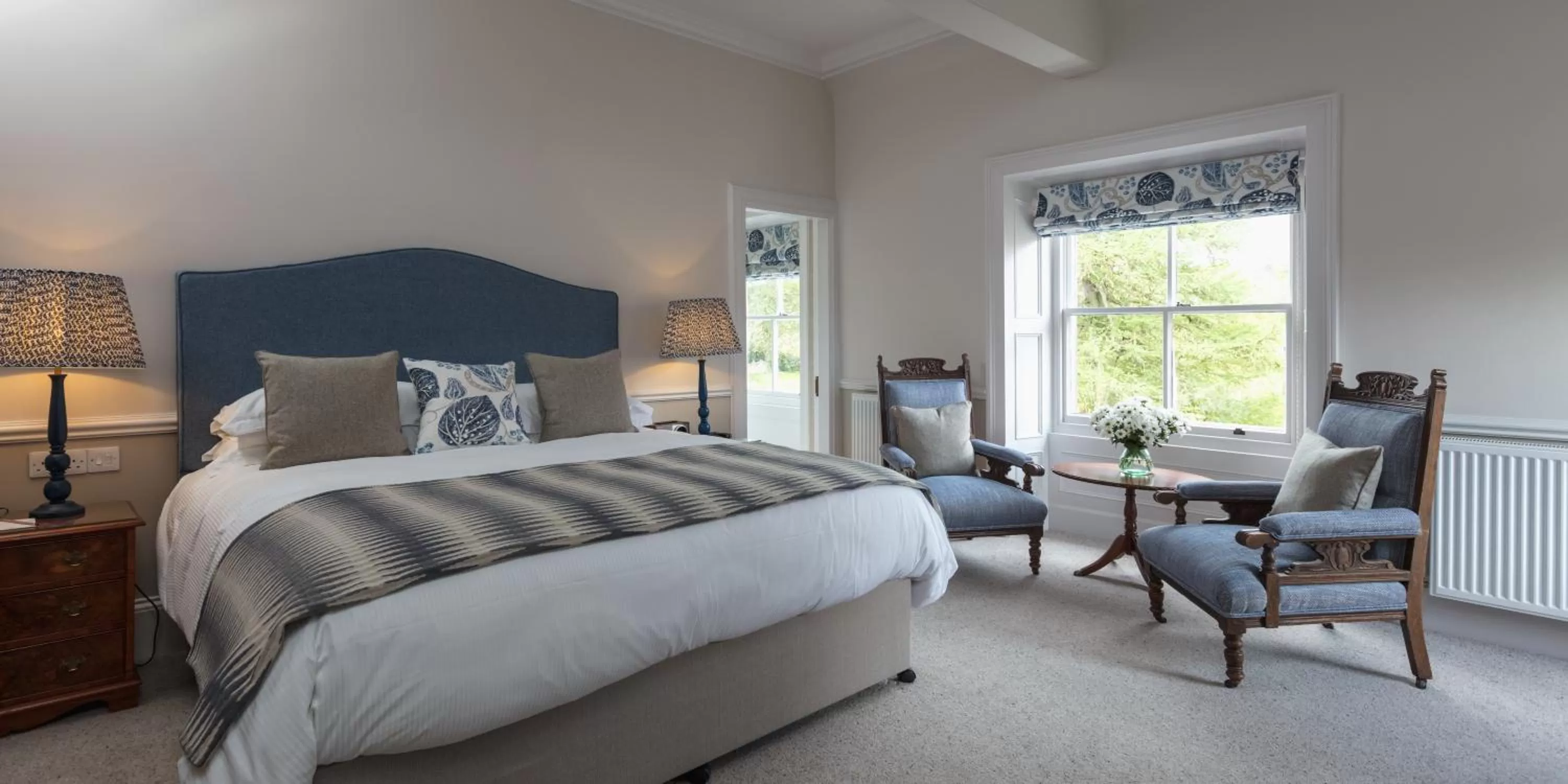 Photo of the whole room, Bed in Farlam Hall Hotel & Restaurant