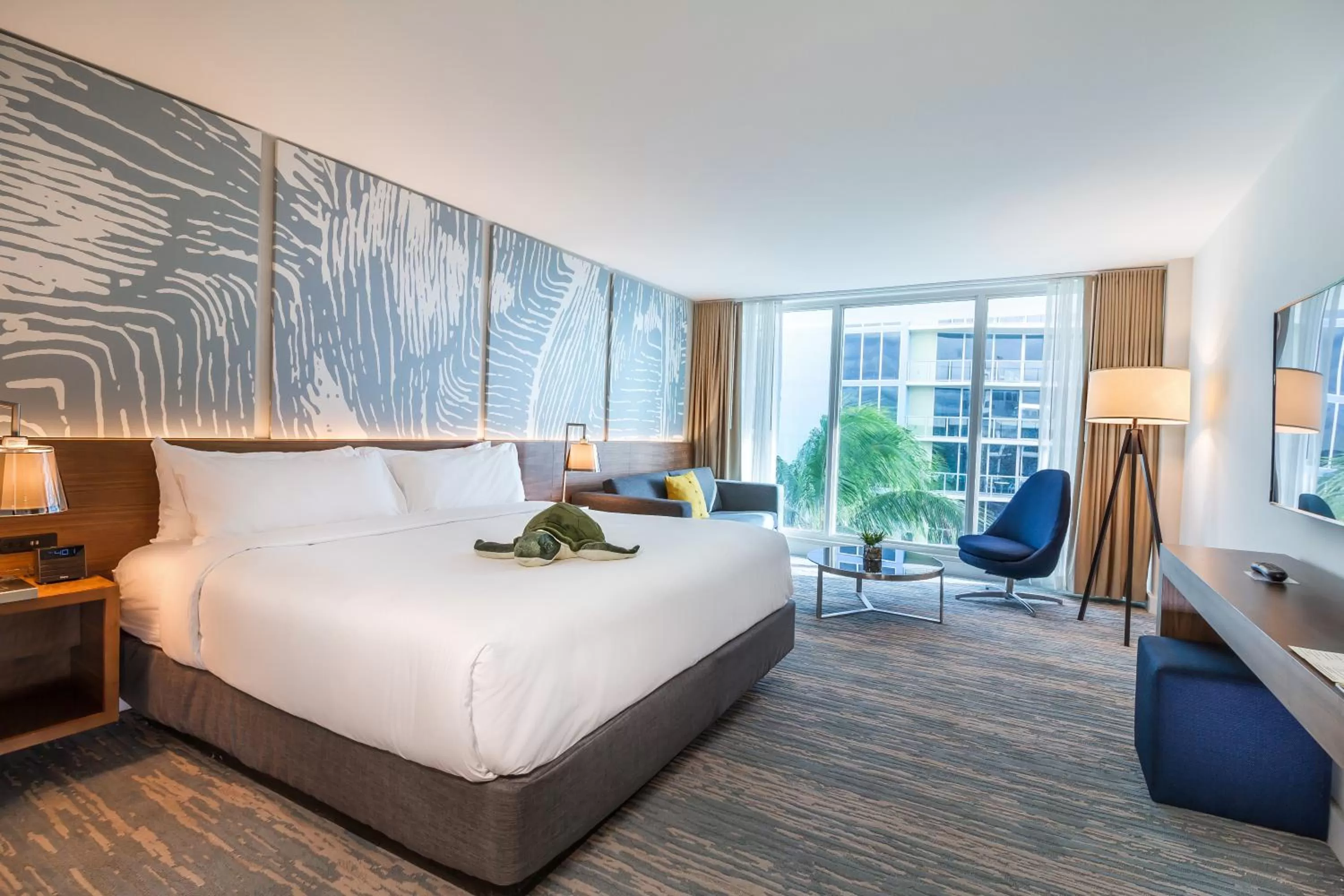 Bed in B Ocean Resort Fort Lauderdale Beach