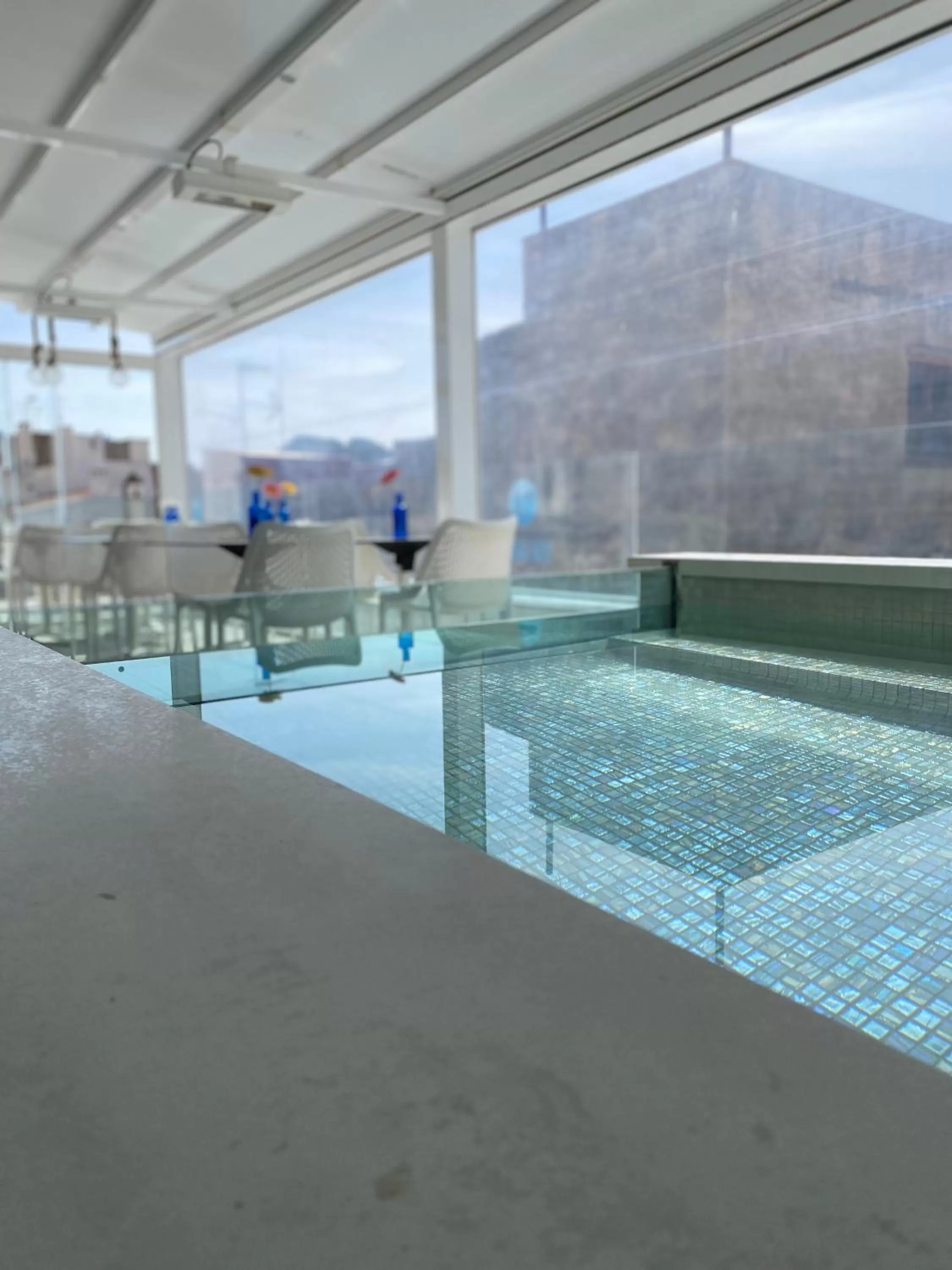 Pool view in Mamma Mia Hotel Boutique - Only Adults