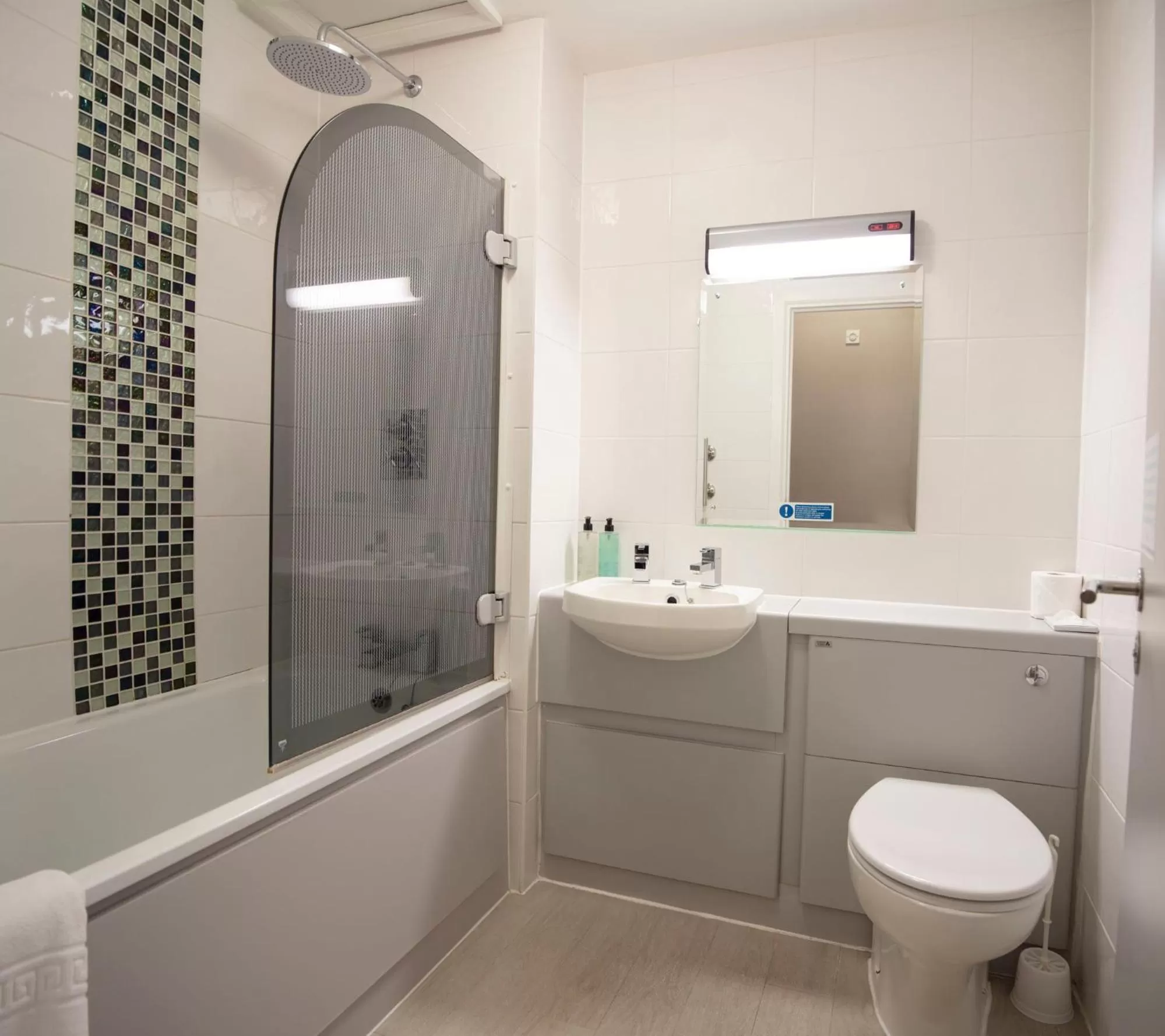 Shower in Kents Hill Park Training & Conference Centre