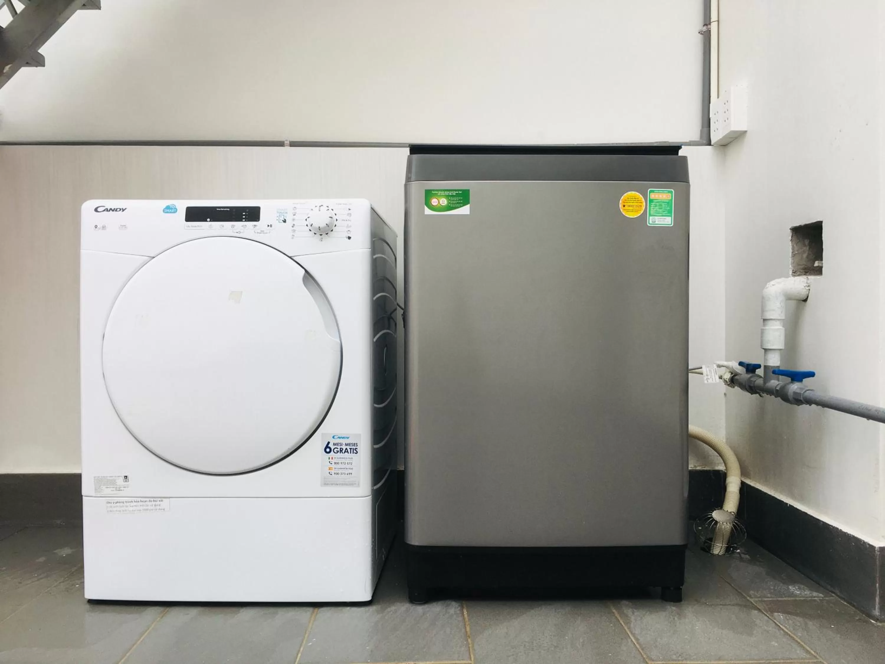 washing machine, Bathroom in The Green House - Serviced Apartment
