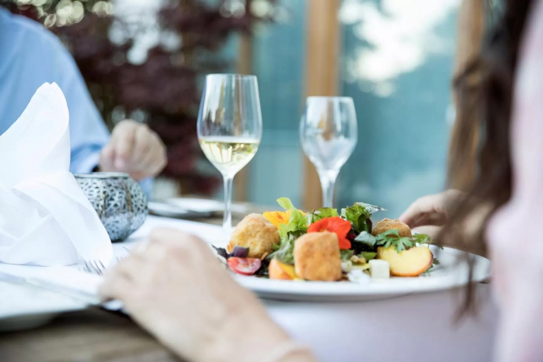 Food and drinks in Bio Thermalhotel Falkenhof