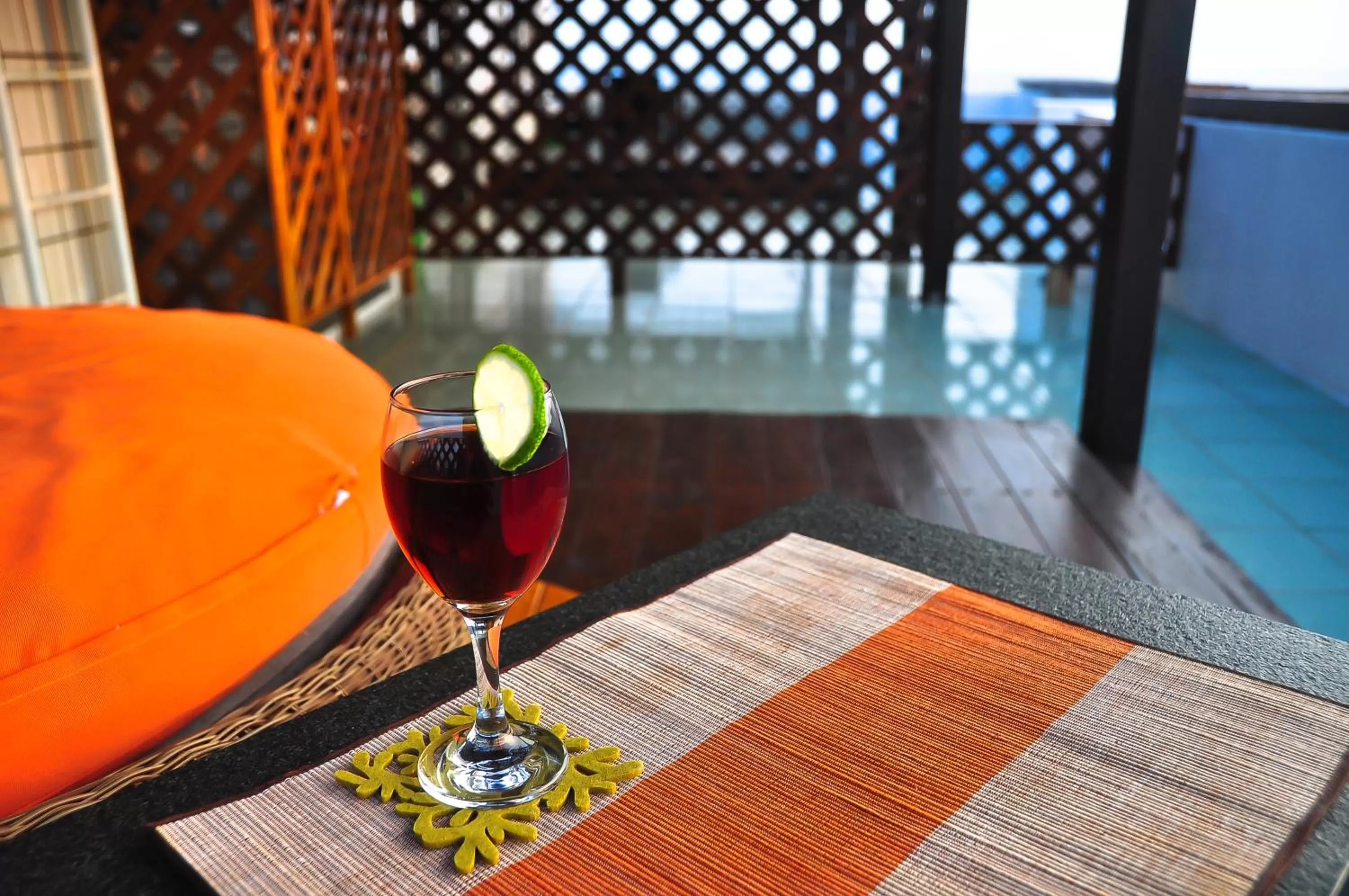 Balcony/Terrace in Beachcastle & Sea View Villa