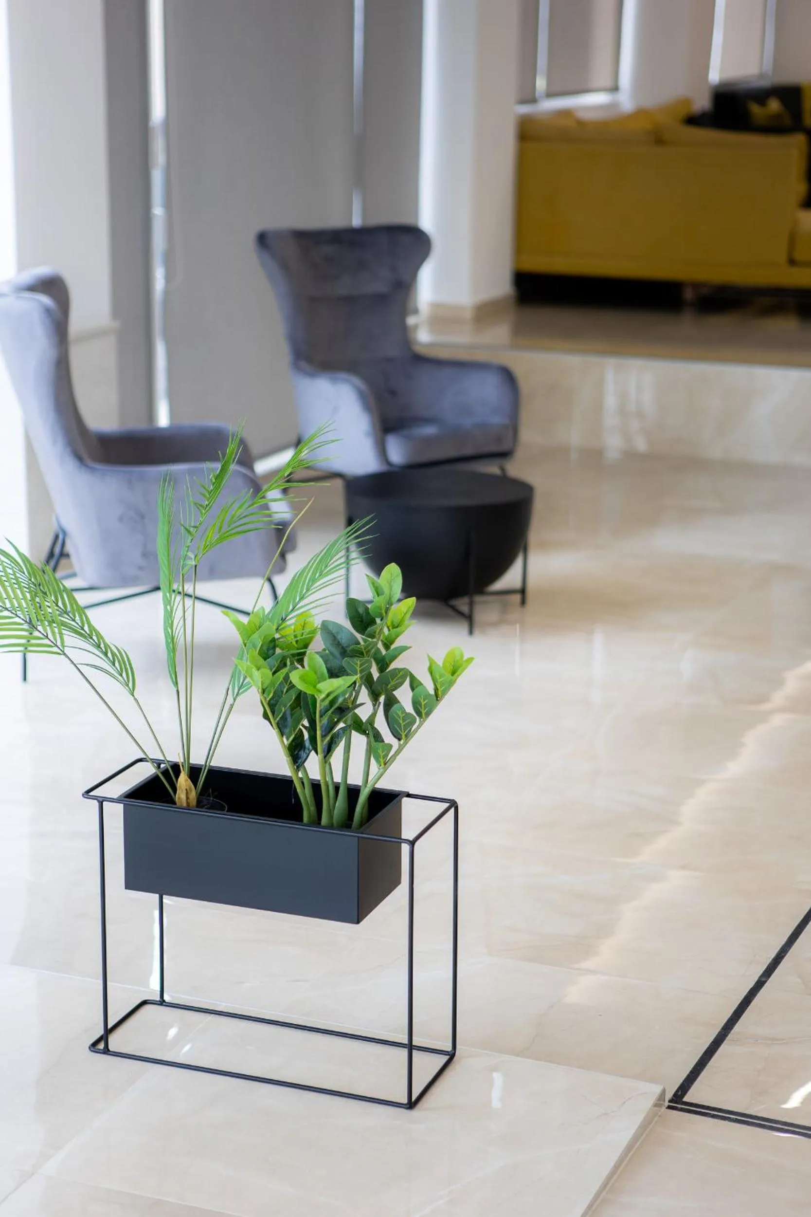 Lobby or reception in Hotel Philippos