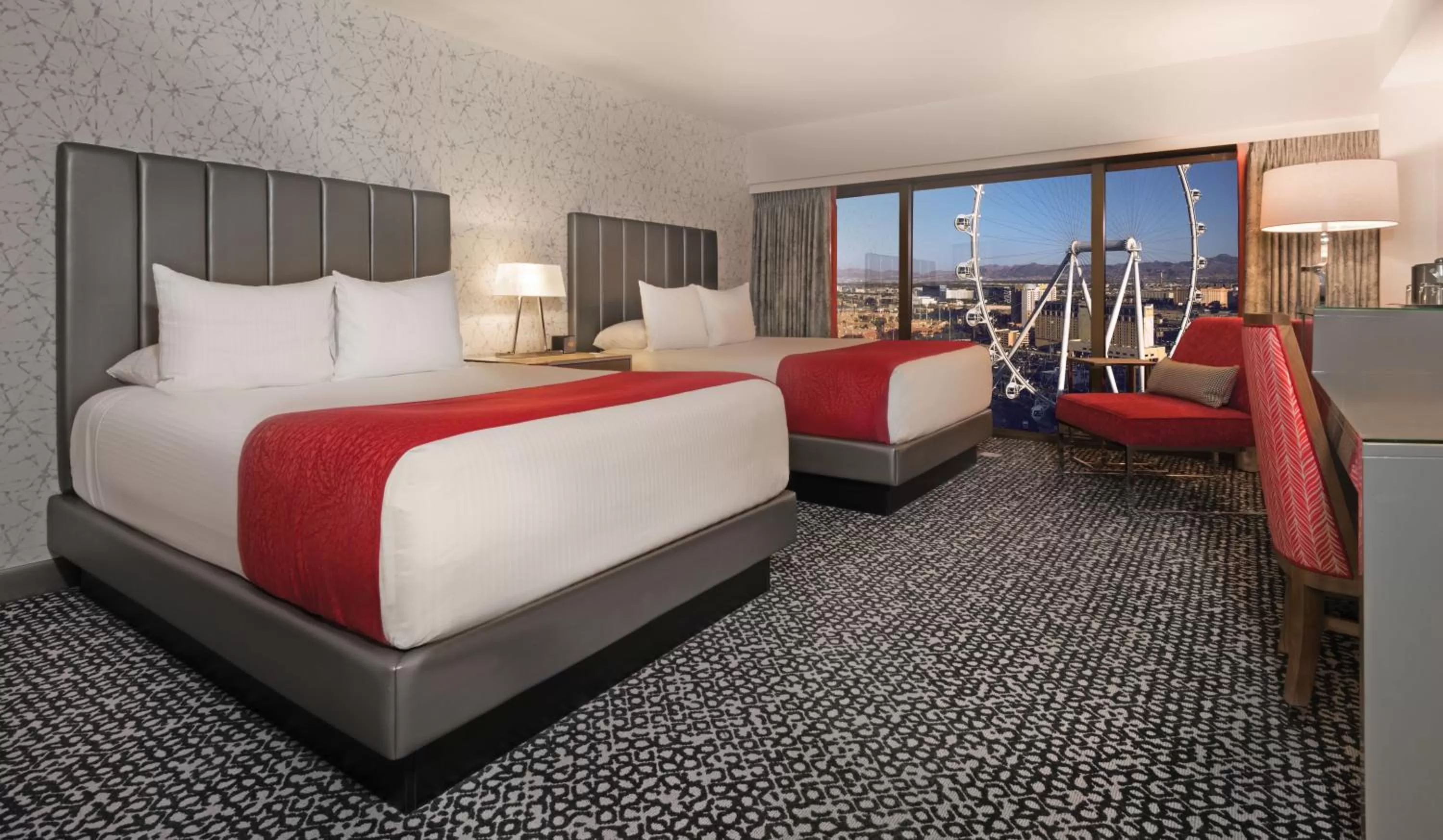 Bedroom, Bed in Flamingo Las Vegas Hotel & Casino