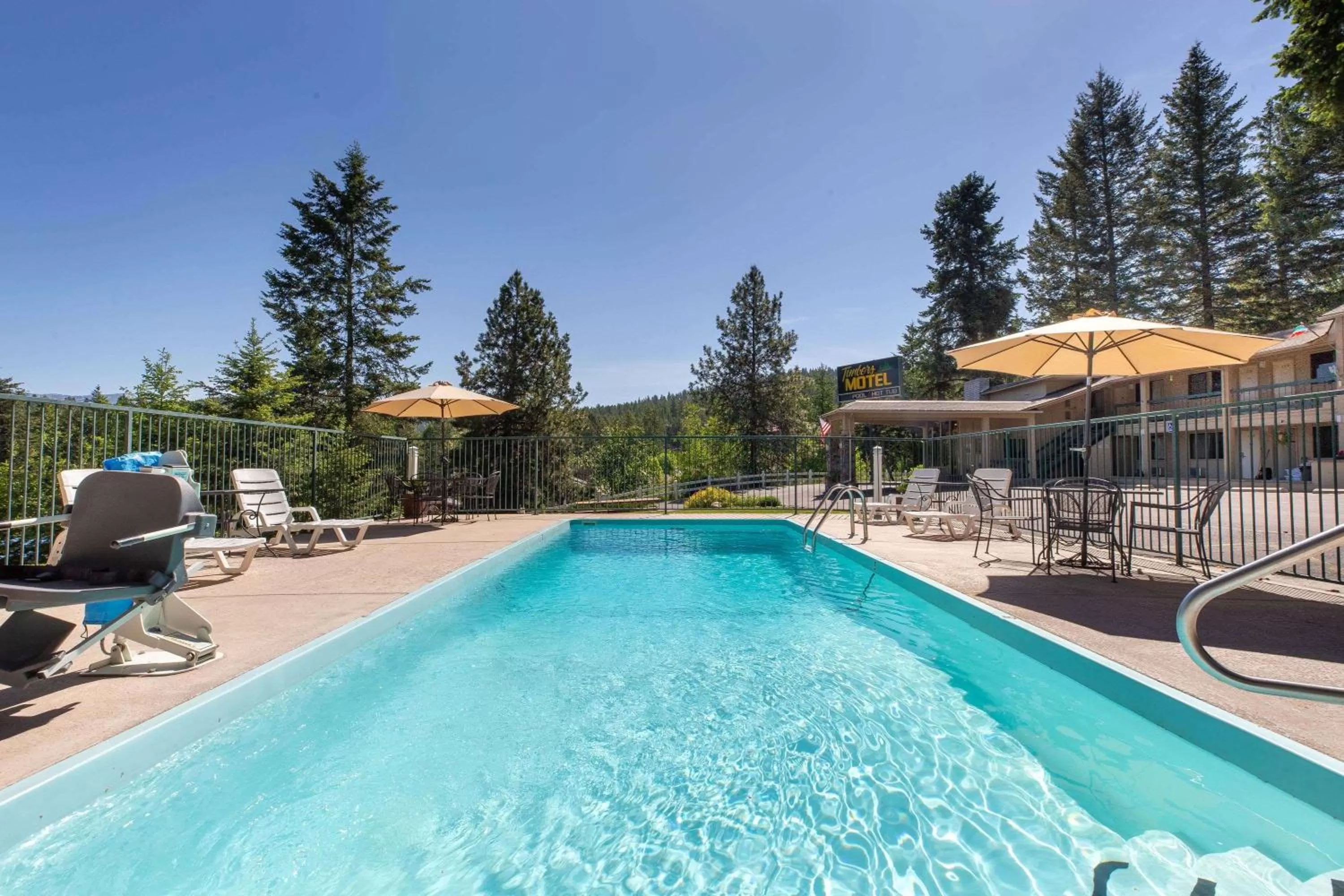 On site in Timbers Motel