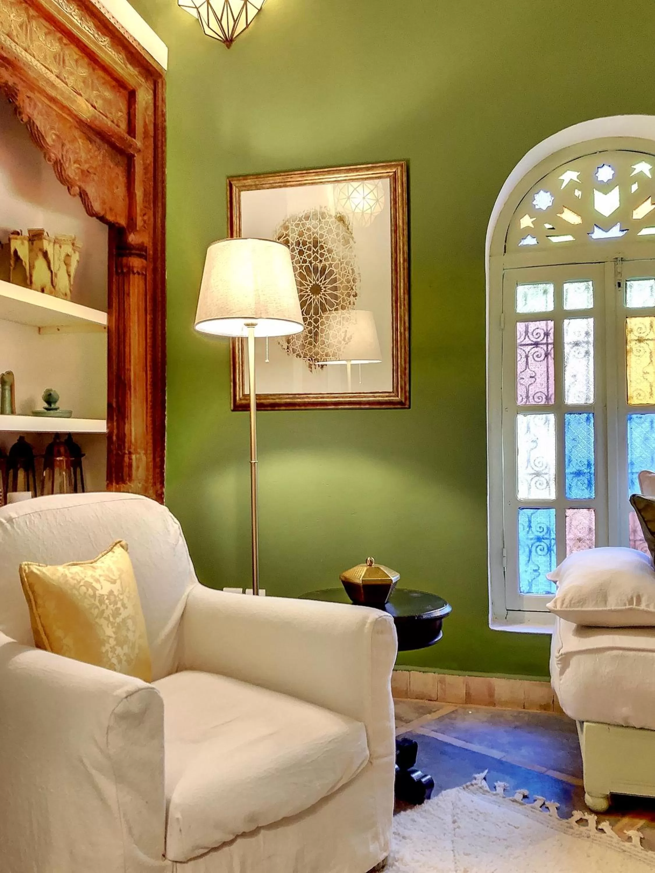 Living room in Riad Dar Chacha