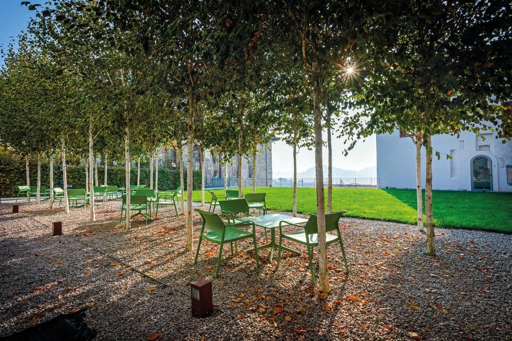 Garden view in La Ripa Boutique Hotel