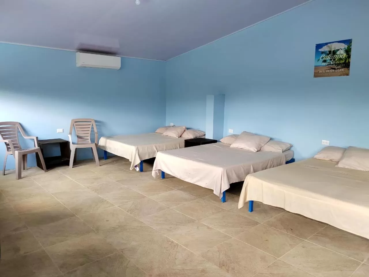 Bed in Hotel Catappa