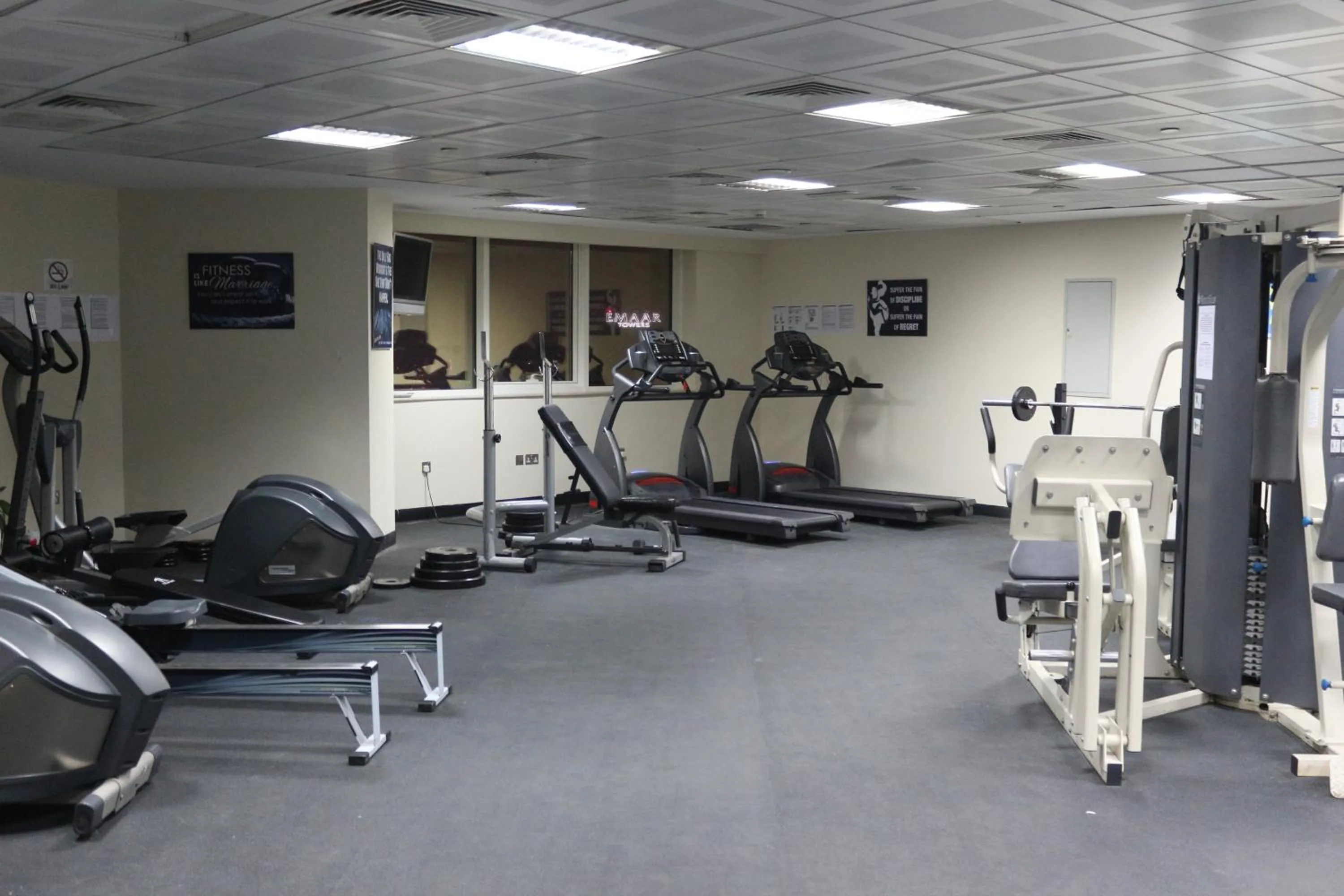 Fitness centre/facilities in Pearl Executive Hotel Apartments
