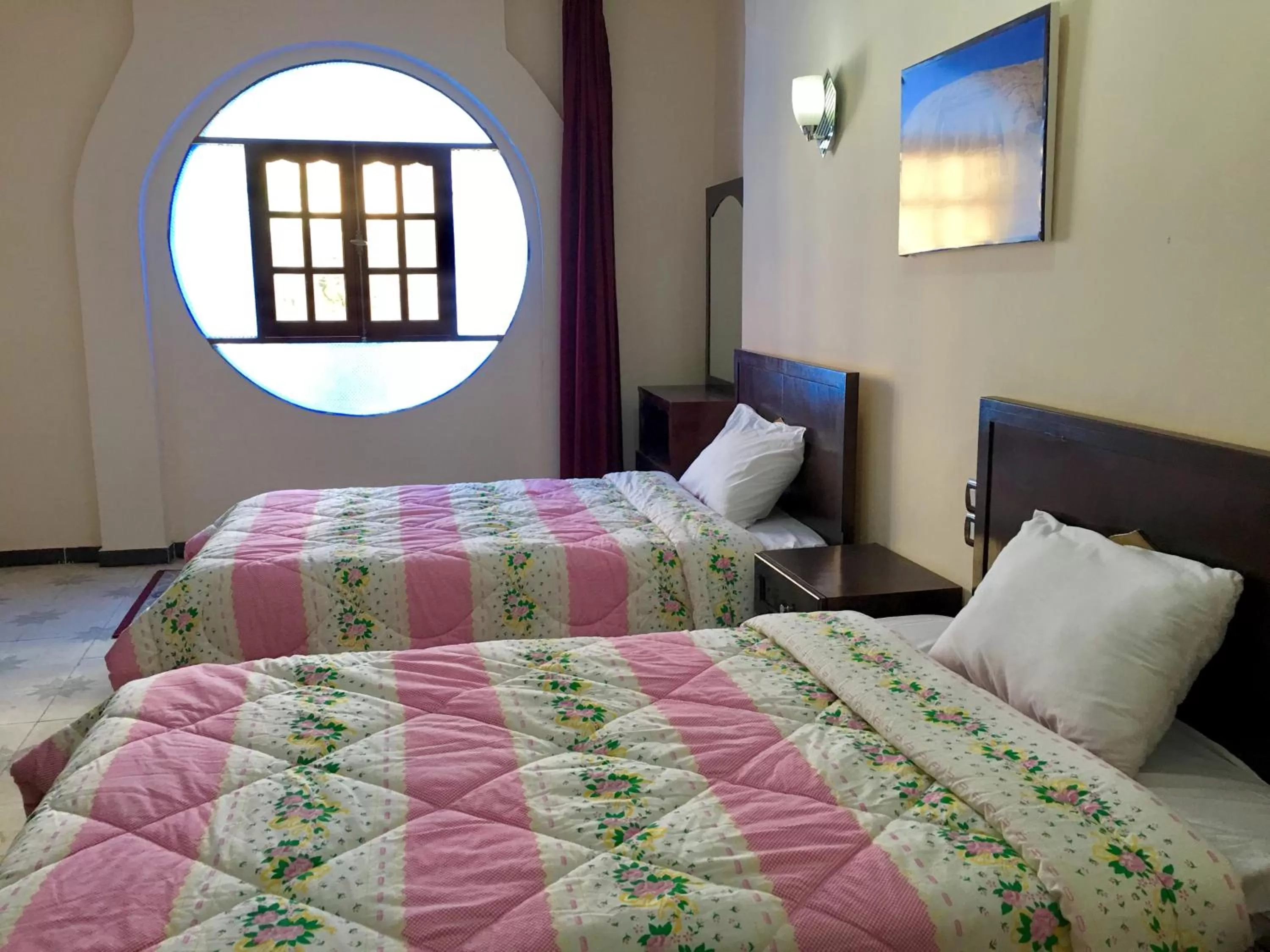Bed in Sunflower Guest House Luxor West Bank