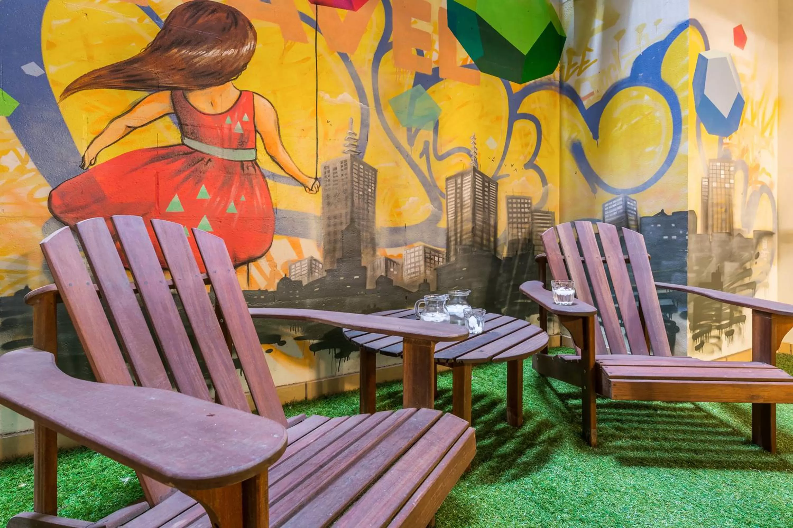 Balcony/Terrace in Quality Apartments Melbourne Central