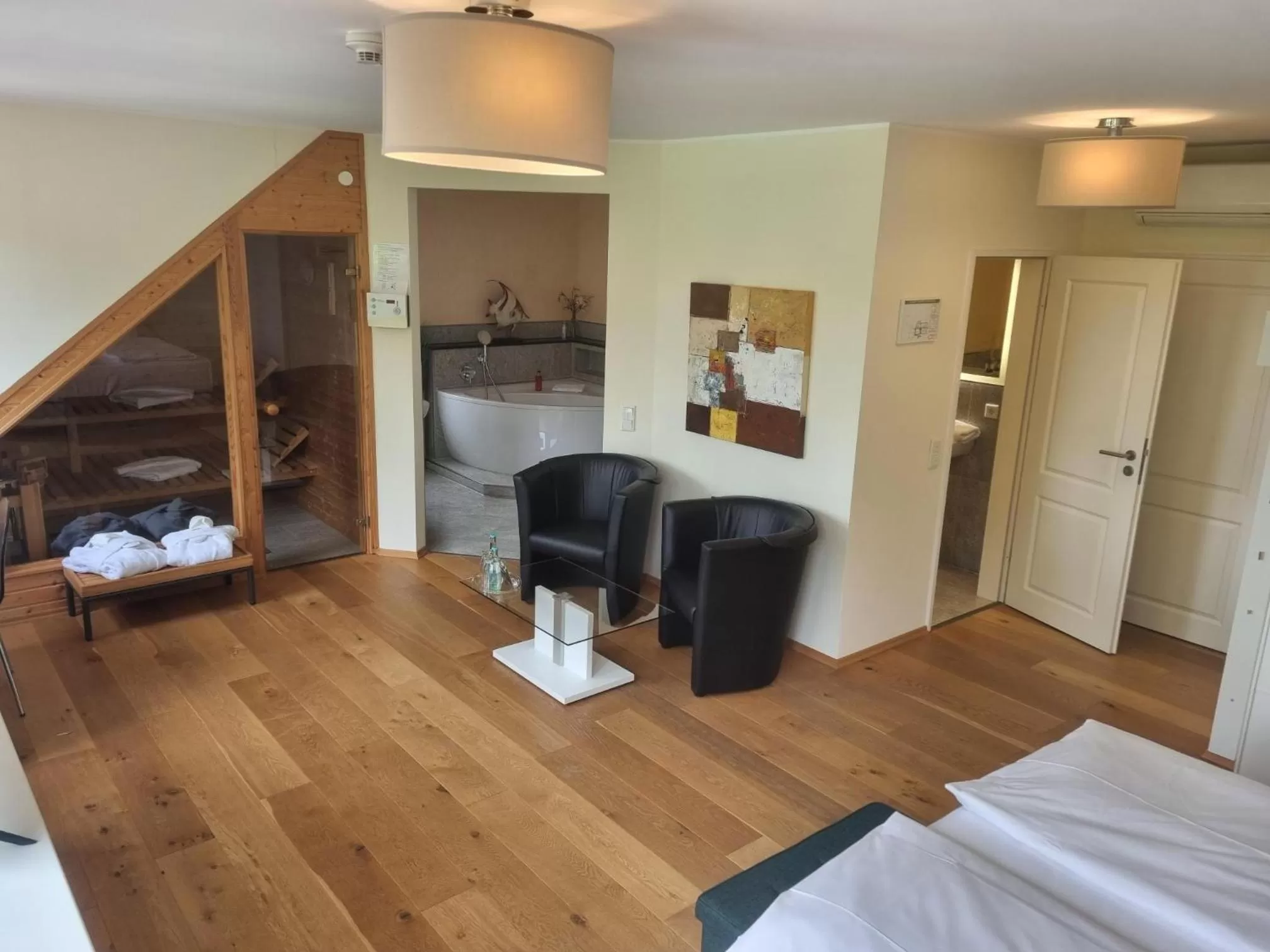 Sauna, Seating Area in Die LÜ - Lüttelforster Mühle