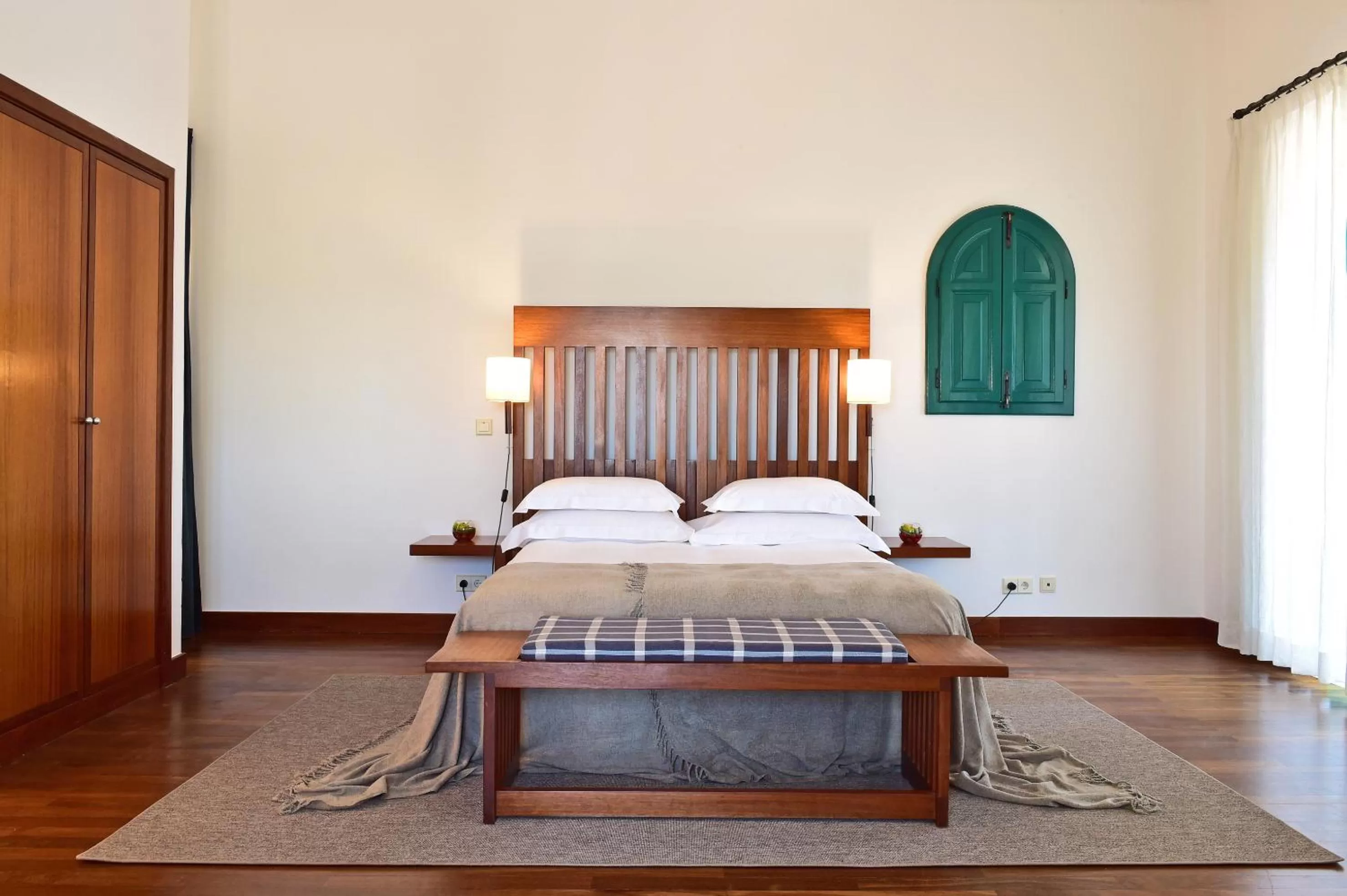 Bed in Pousada Castelo de Alcacer do Sal