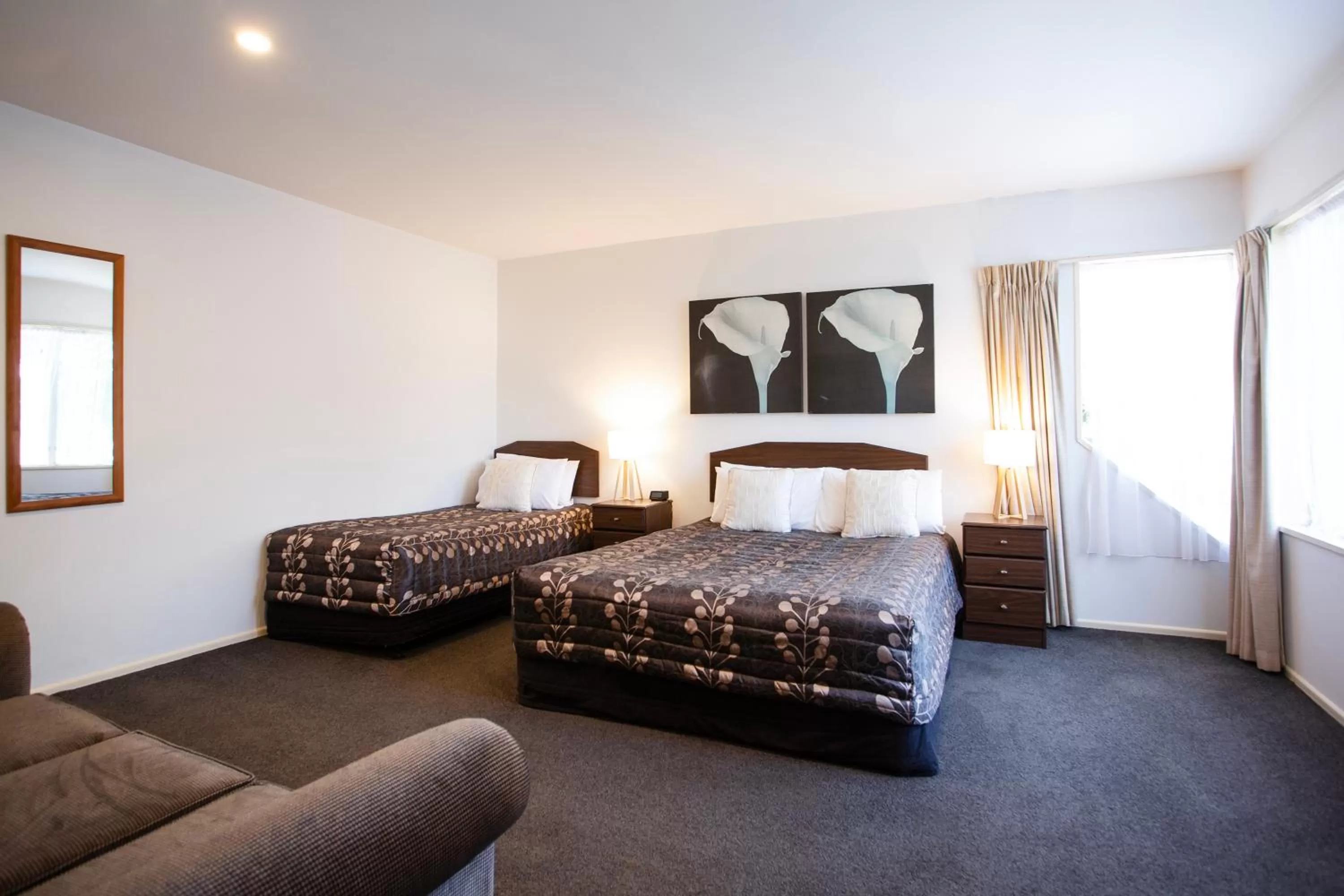 Bedroom, Bed in Casino Court Motor Lodge