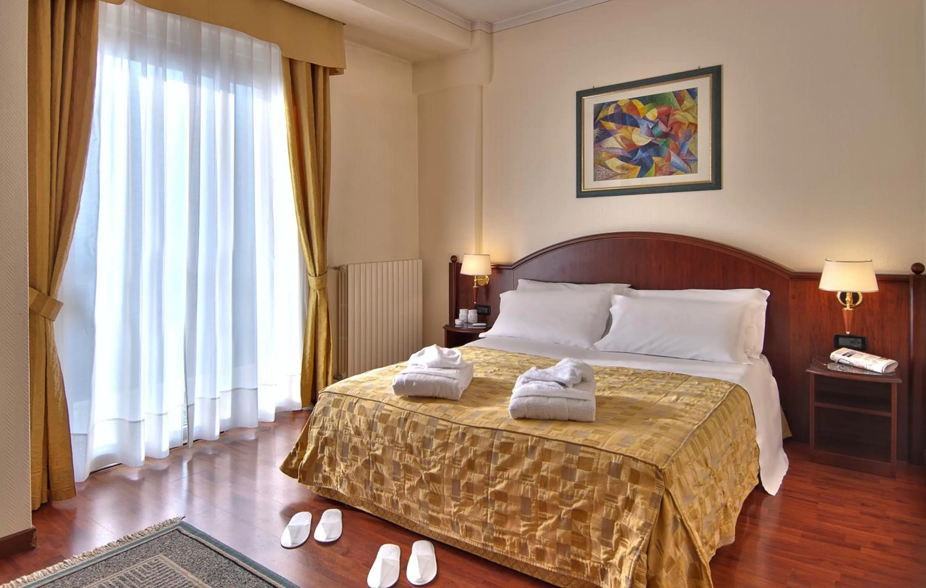 Bed in Hotel Eliseo Terme