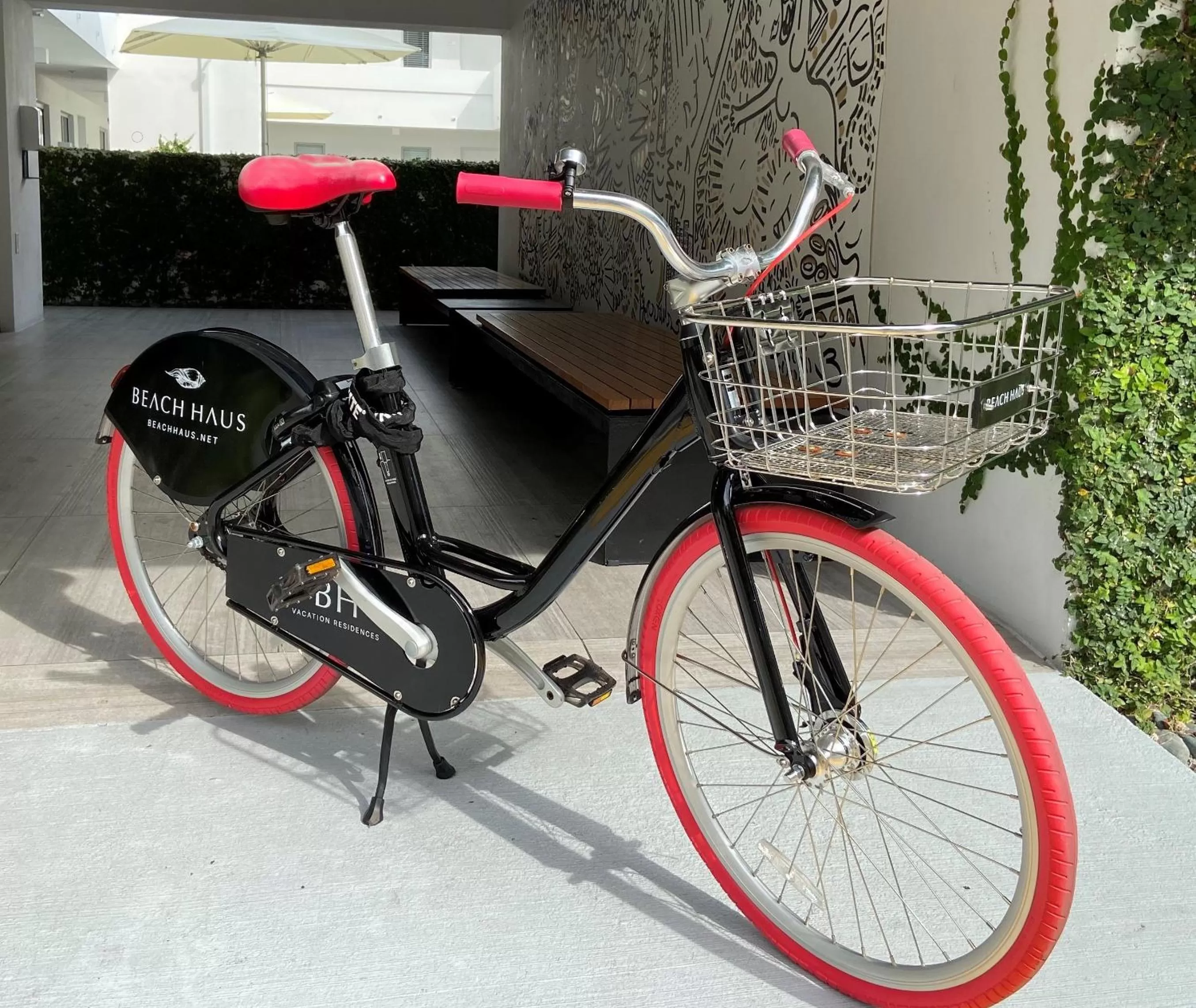 Cycling in Beach Haus Key Biscayne Contemporary Apartments