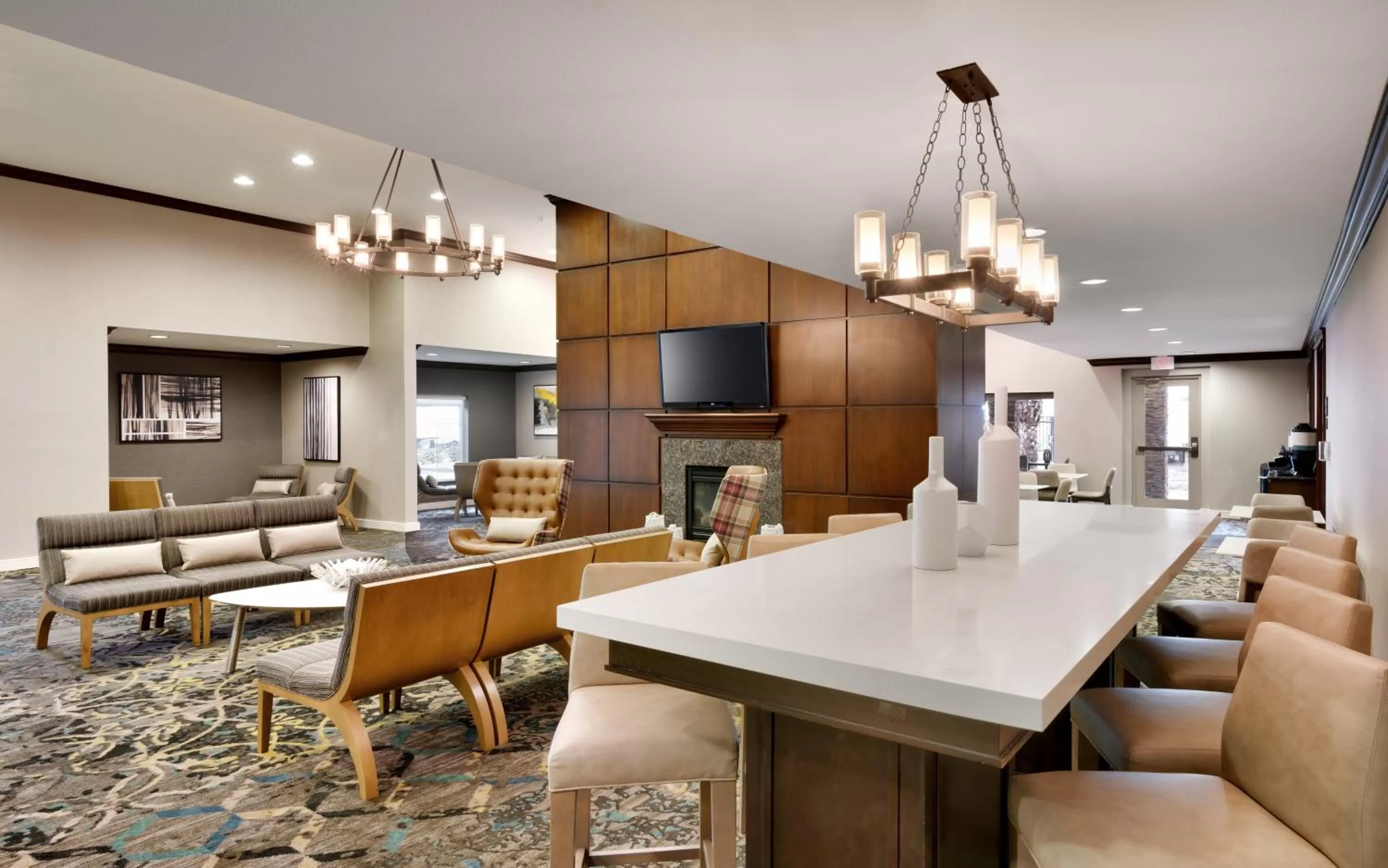 Seating area in Residence Inn by Marriott Houston I-10 West/Park Row