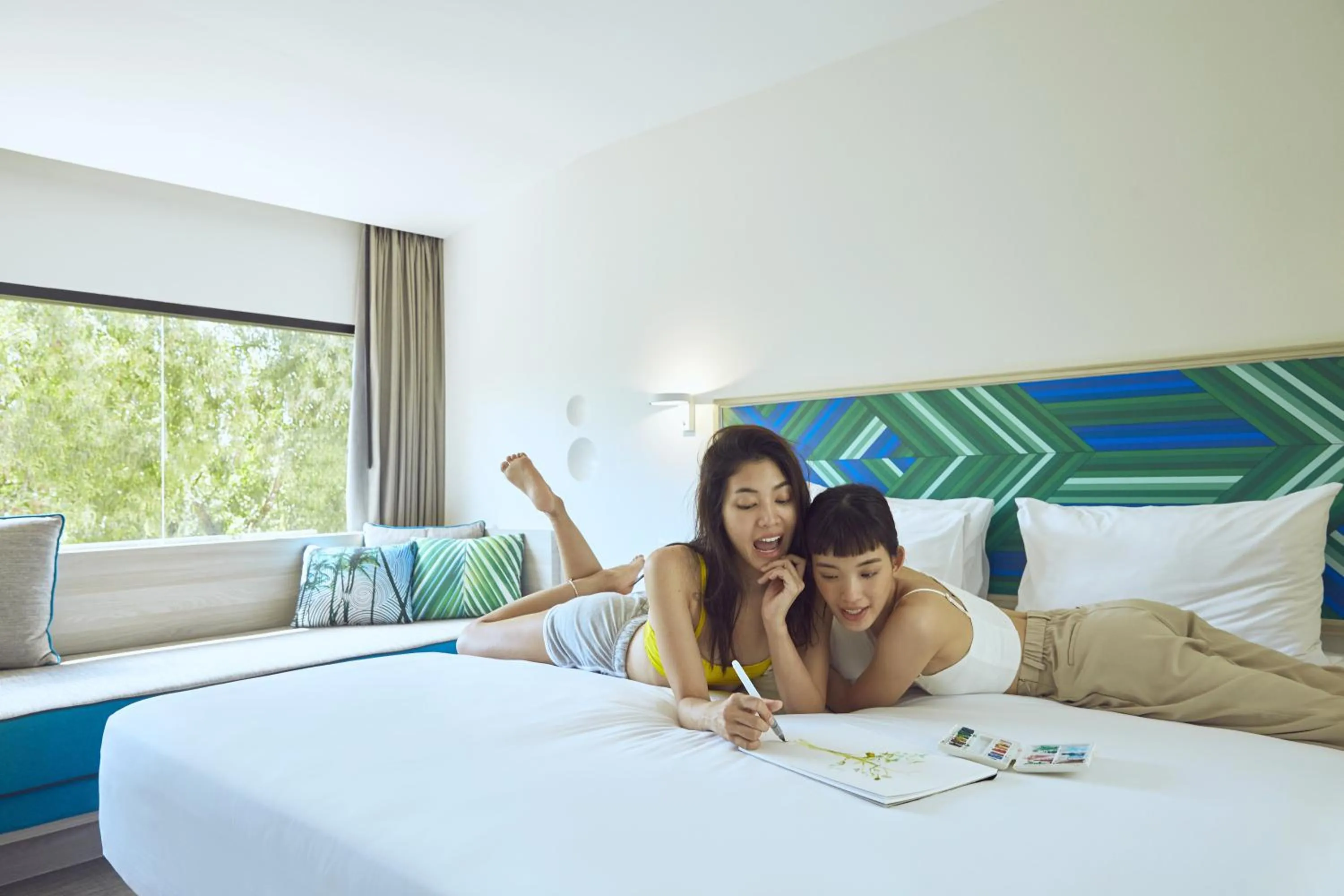 Photo of the whole room, Bed in COSI Samui Chaweng Beach - SHA Plus